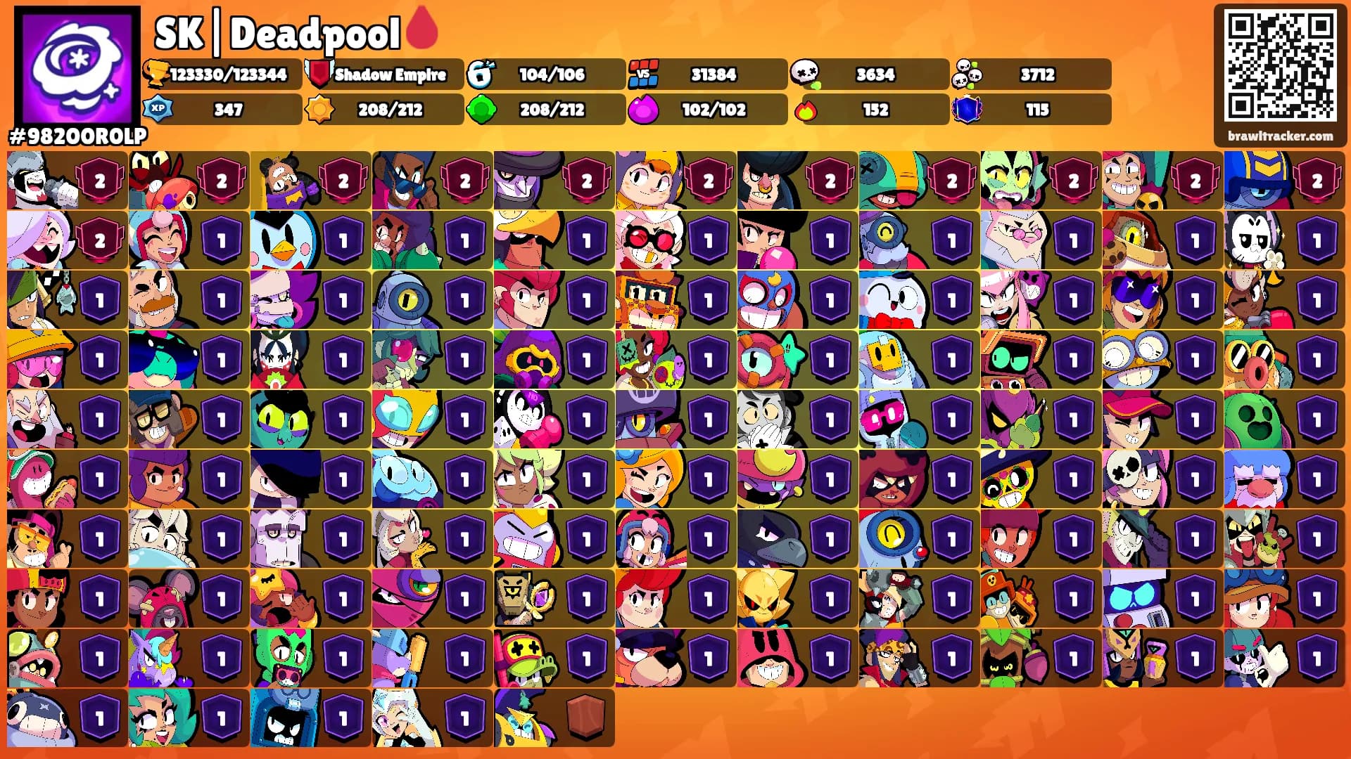 SK|Deadpool🩸's Ranks
