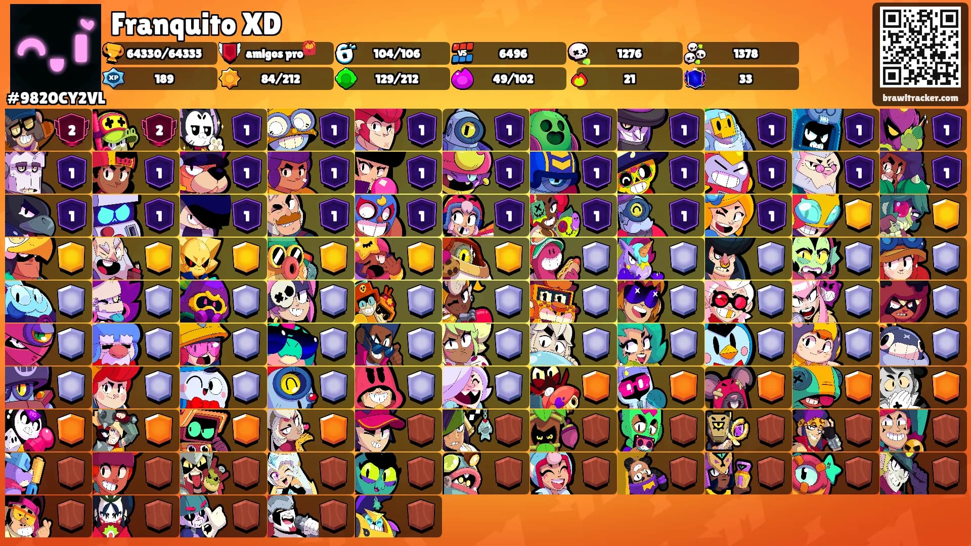 Franquito XD's Ranks