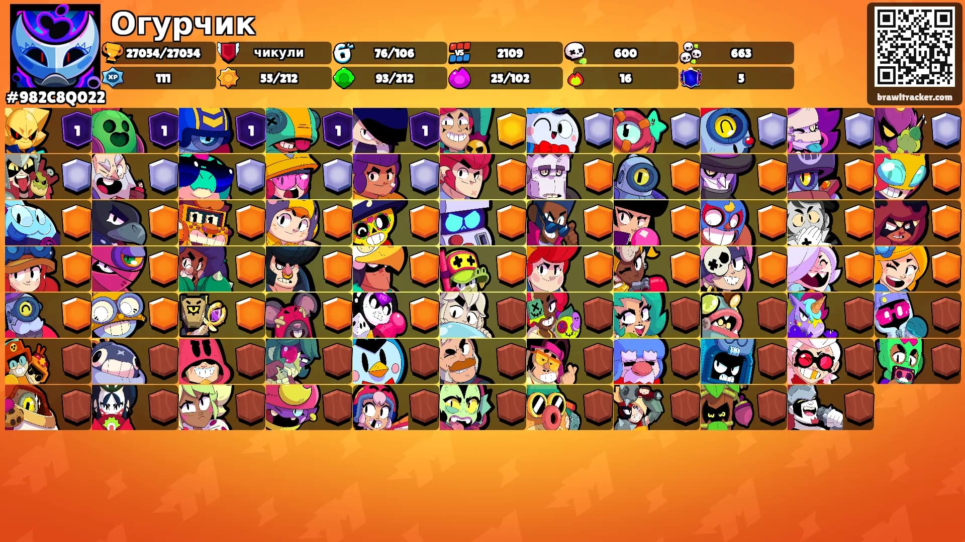 Огурчик's Ranks
