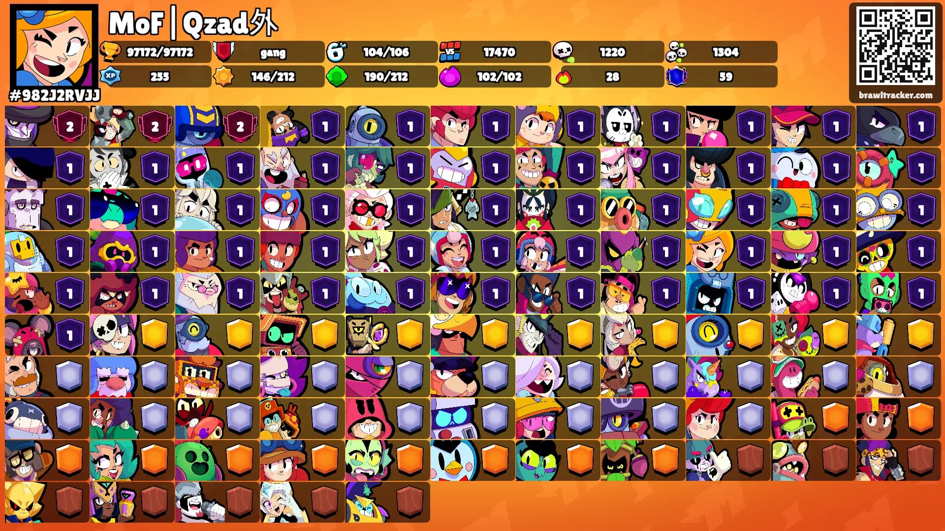 MoF|Qzad外's Ranks