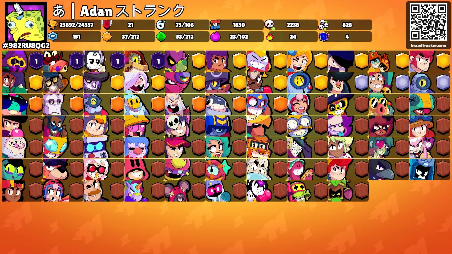 あ | Adan ストランク's Ranks