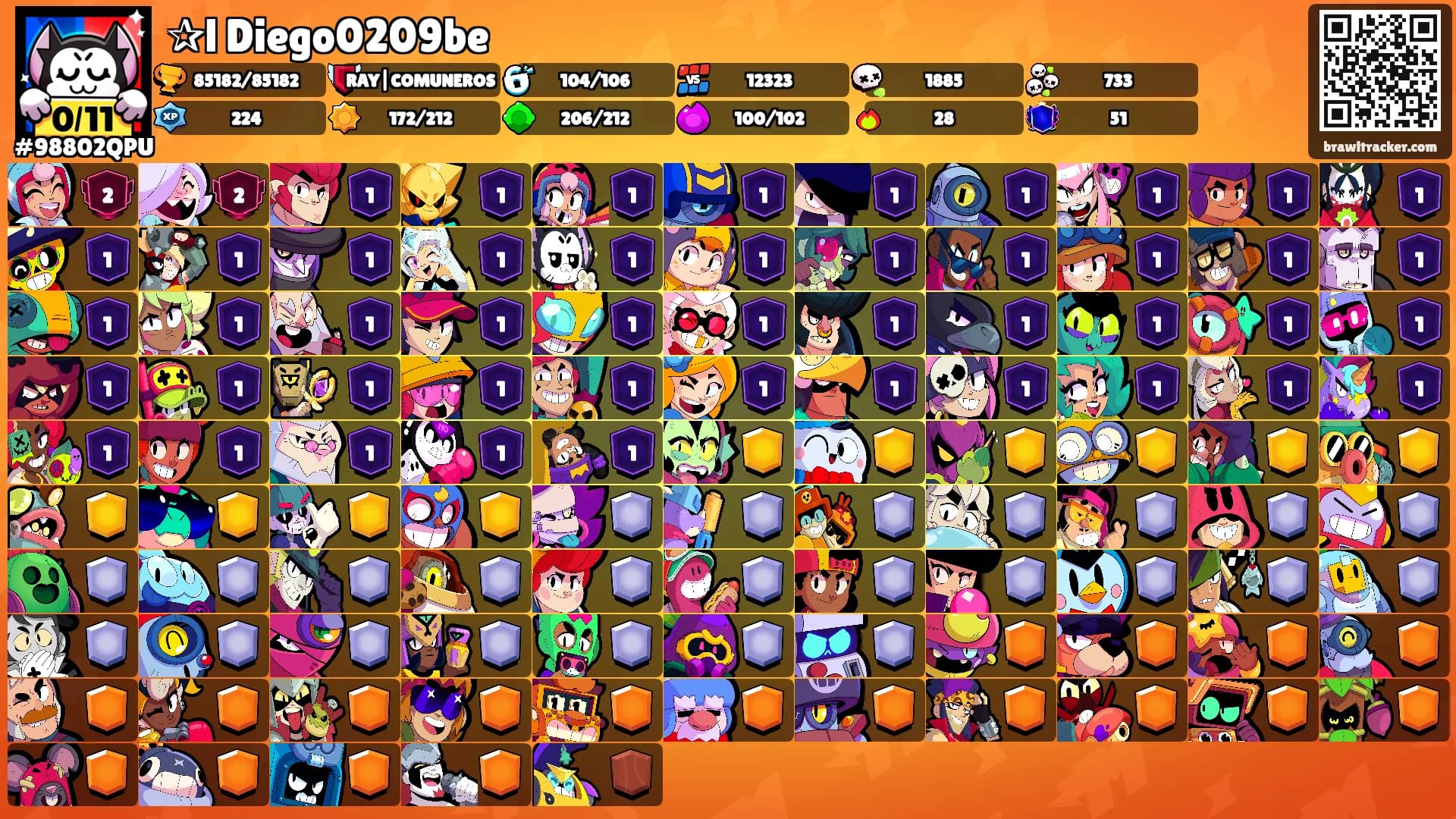 ✰l Diego0209be's Ranks