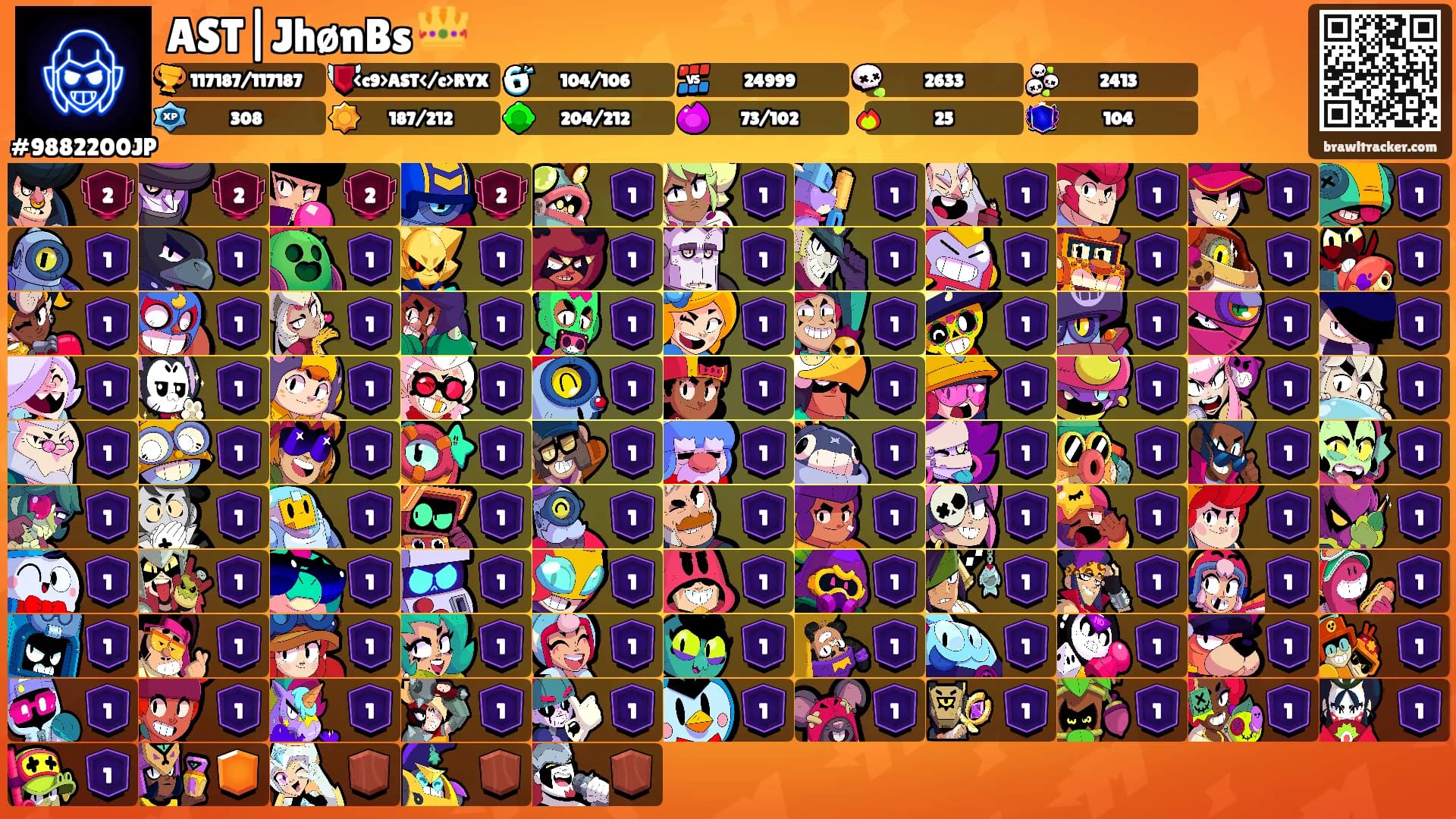 AST|JhønBs 👑's Ranks