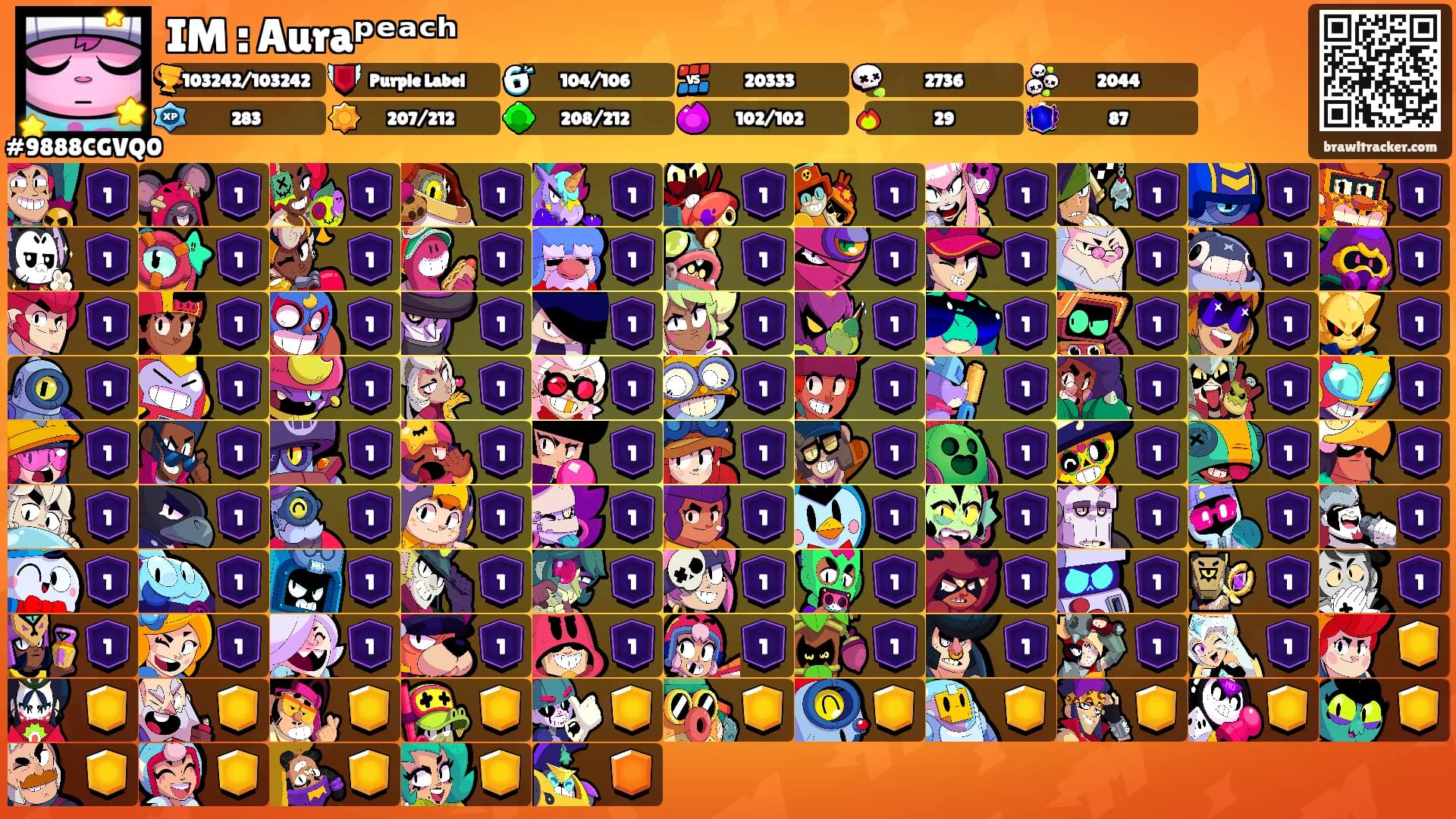 IM : Auraᵖᵉᵃᶜʰ's Ranks