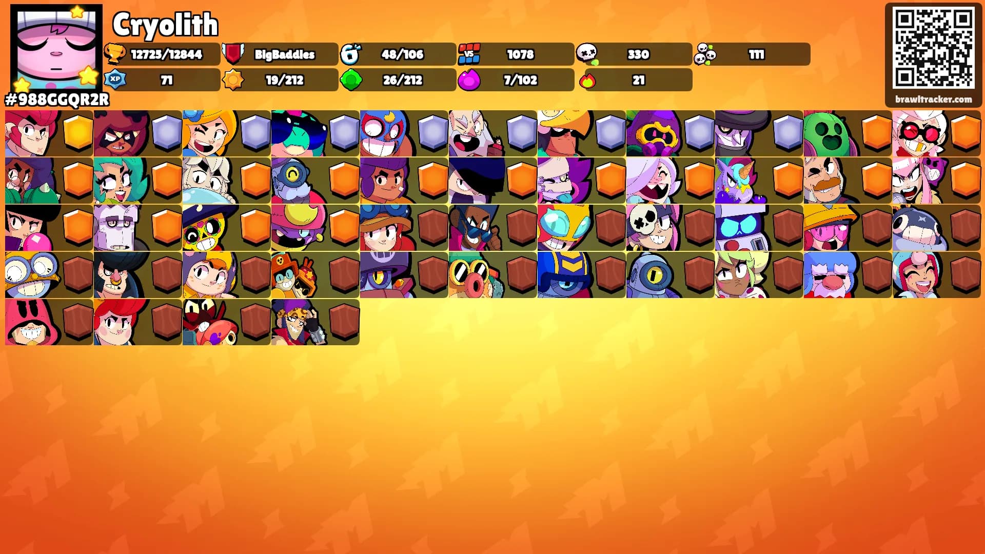Cryolith's Ranks