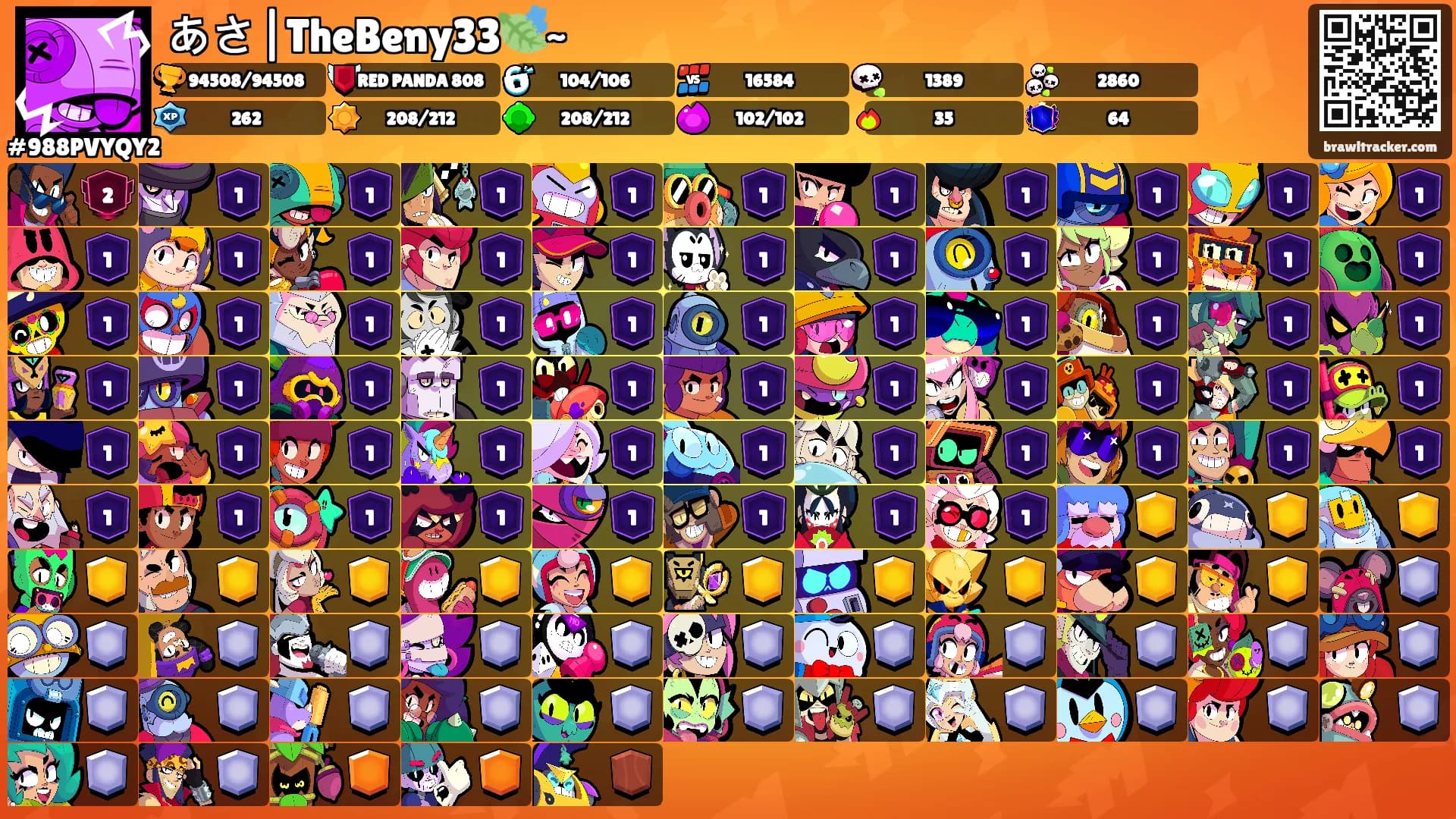 あさ|TheBeny33🍃~'s Ranks