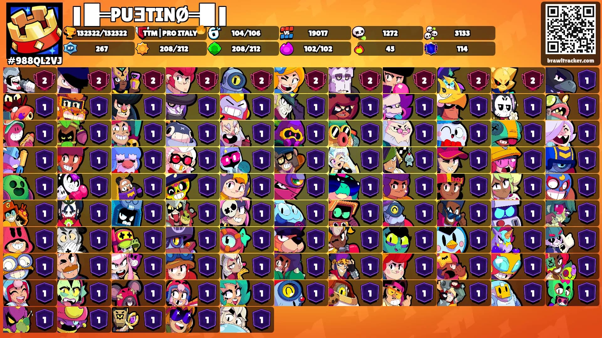 ❚█═PUƎTINØ═█❚'s Ranks