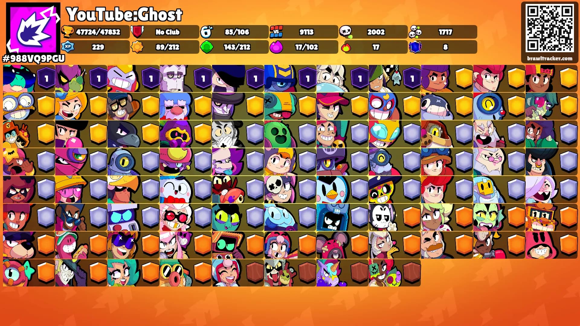 YouTube:Ghost's Ranks