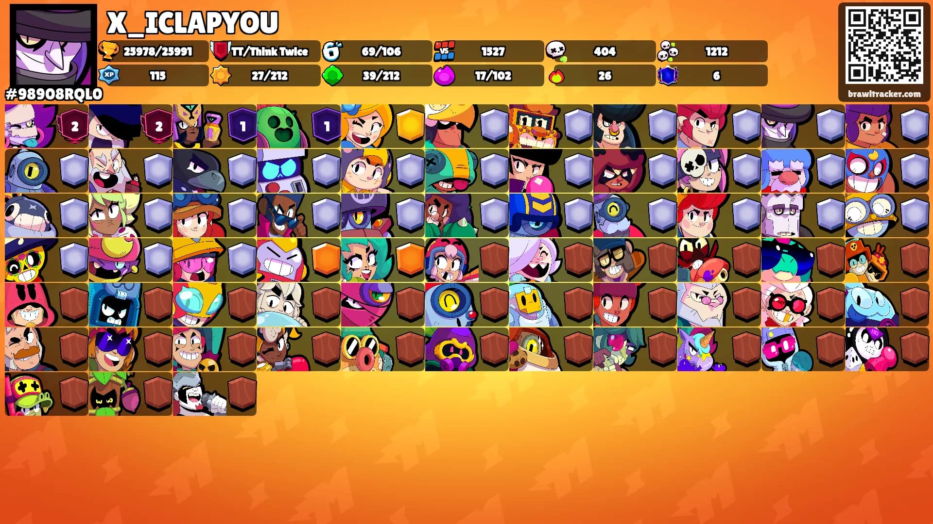 X_ICLAPYOU's Ranks