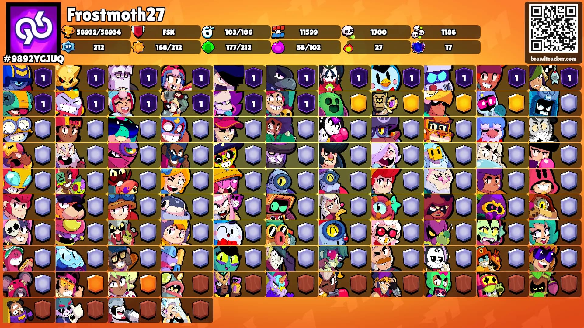 Frostmoth27's Ranks