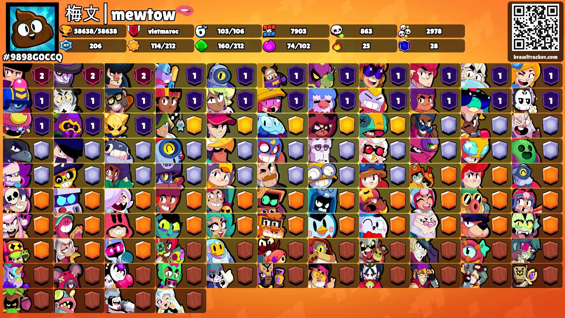 梅文|mewtow🫦's Ranks