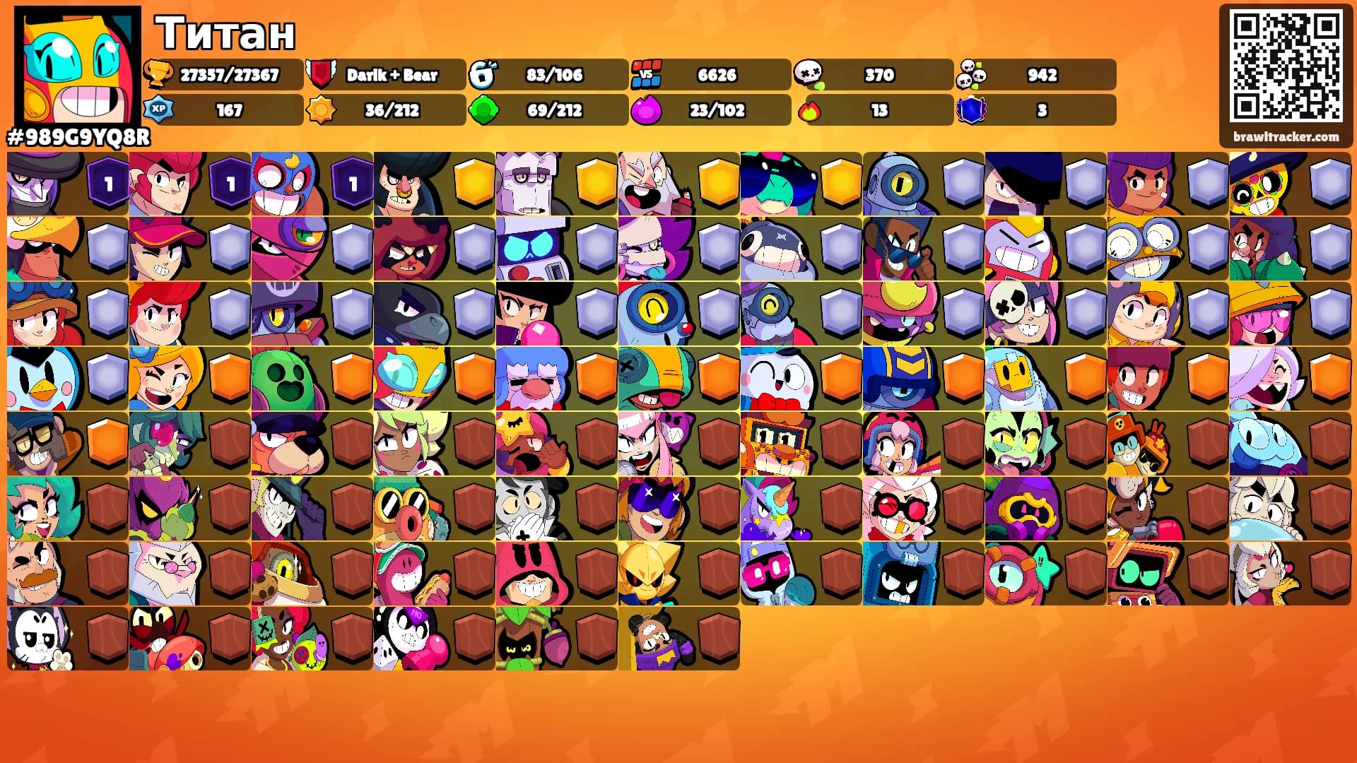 Титан's Ranks
