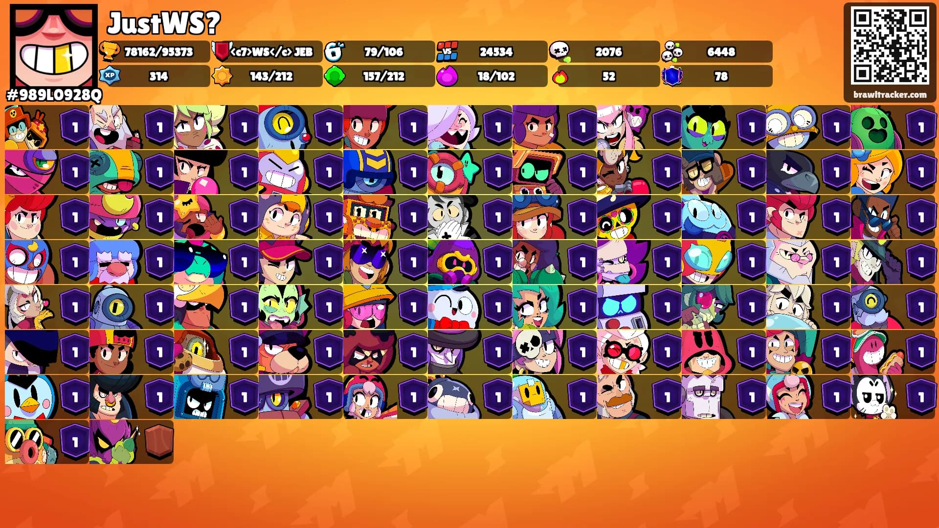 JustWS?'s Ranks