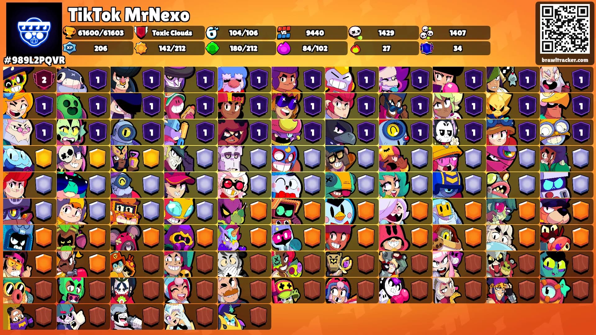 TikTok MrNexo's Ranks