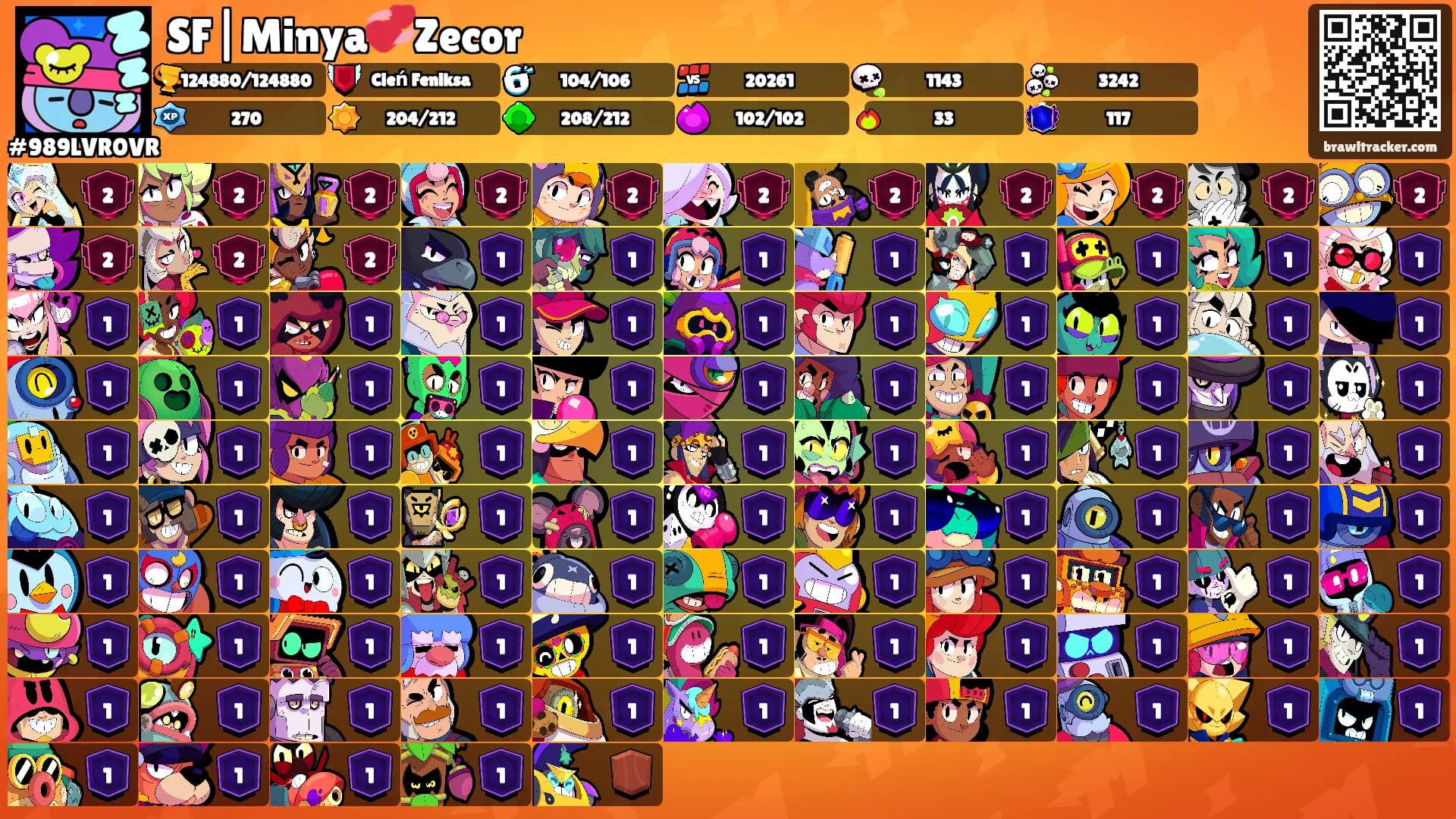 SF|Minya💞Zecor's Ranks