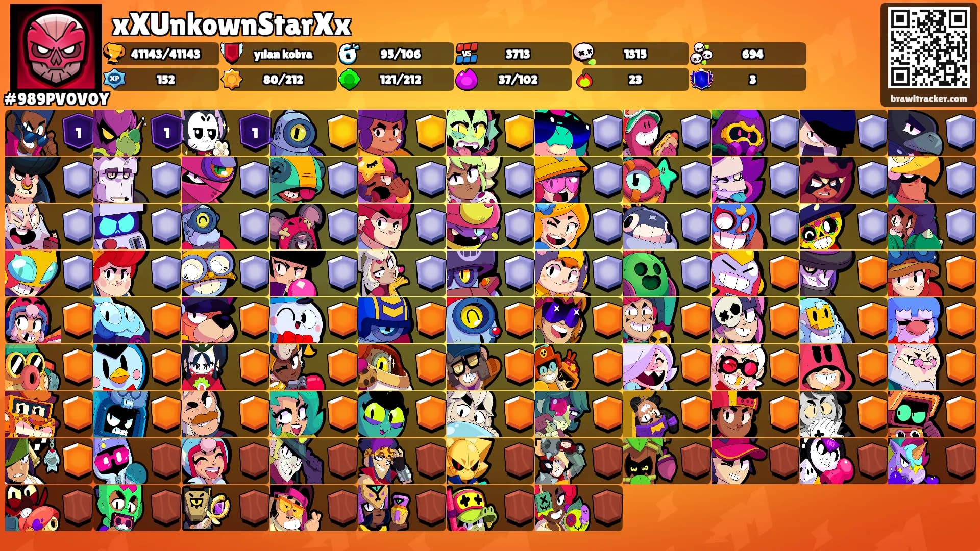 xXUnkownStarXx's Ranks