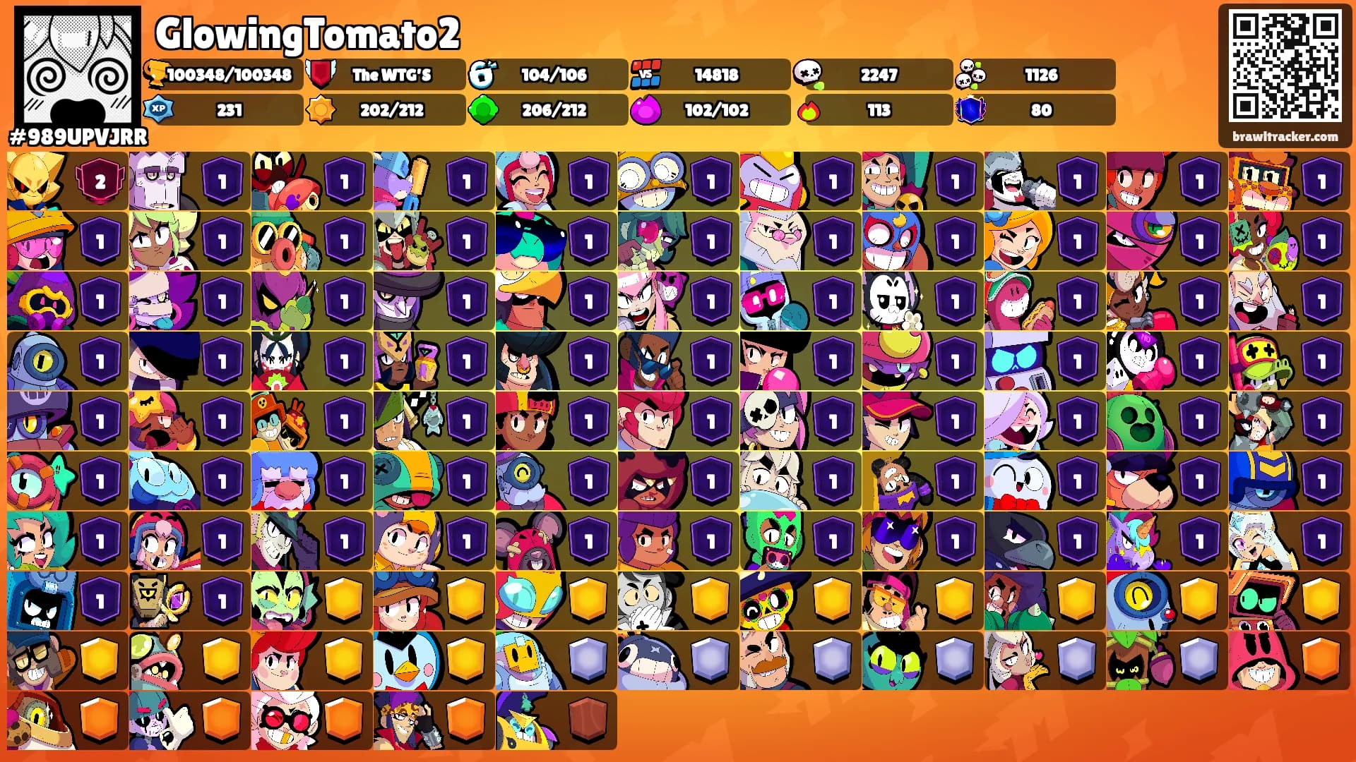 GlowingTomato2's Ranks
