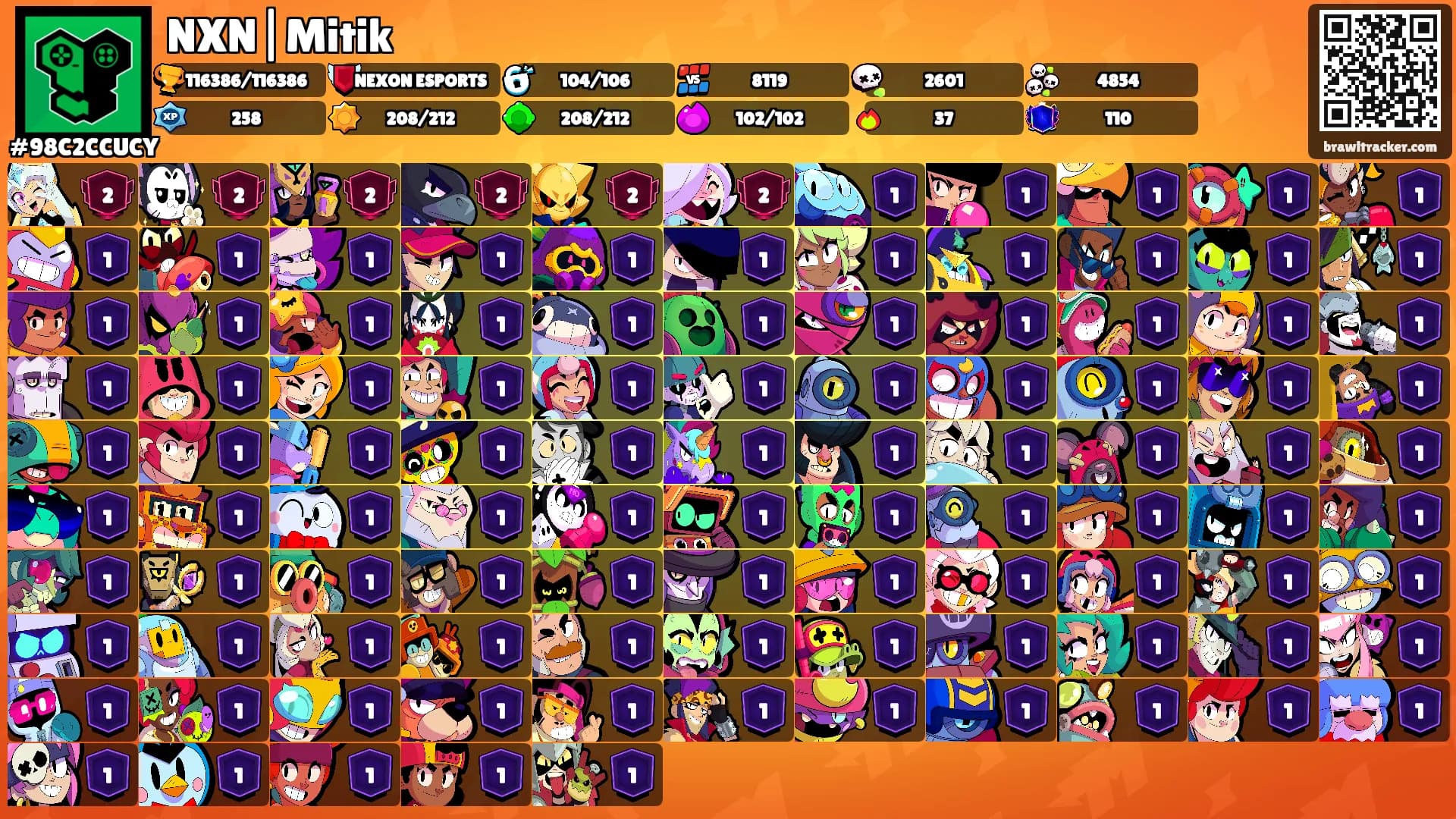 NXN|Mitik's Ranks