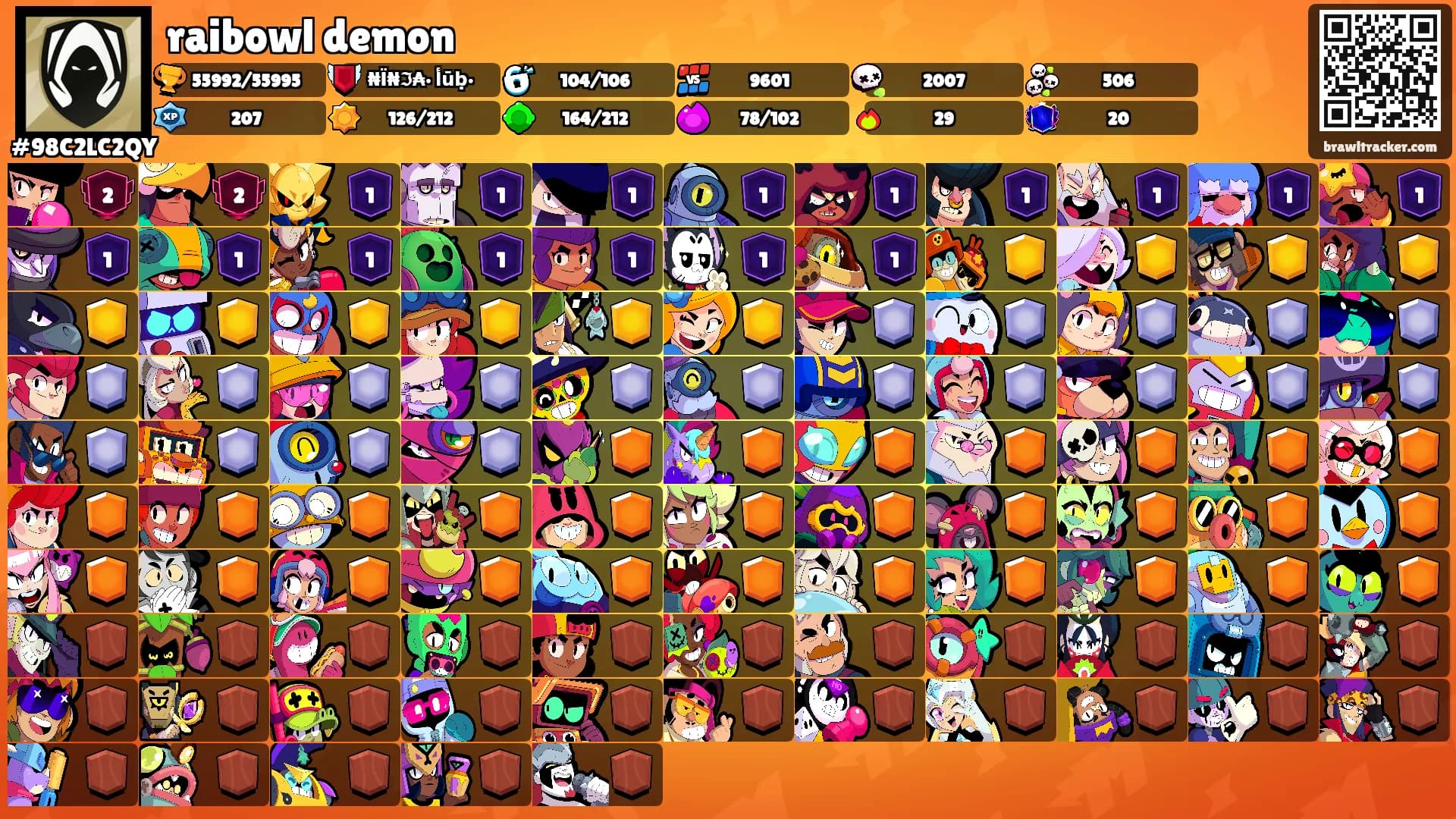 raibowl demon's Ranks