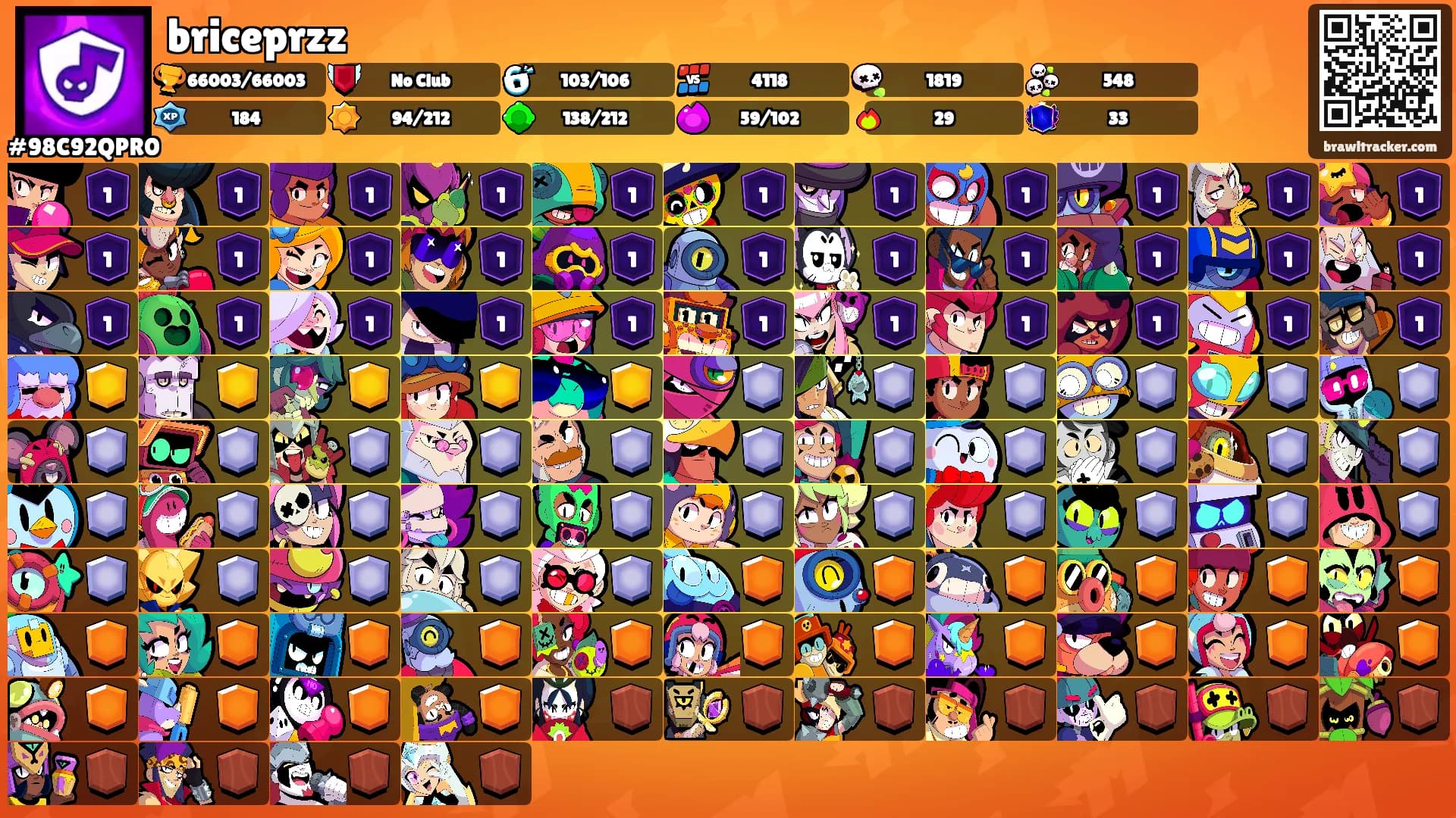 briceprzz's Ranks