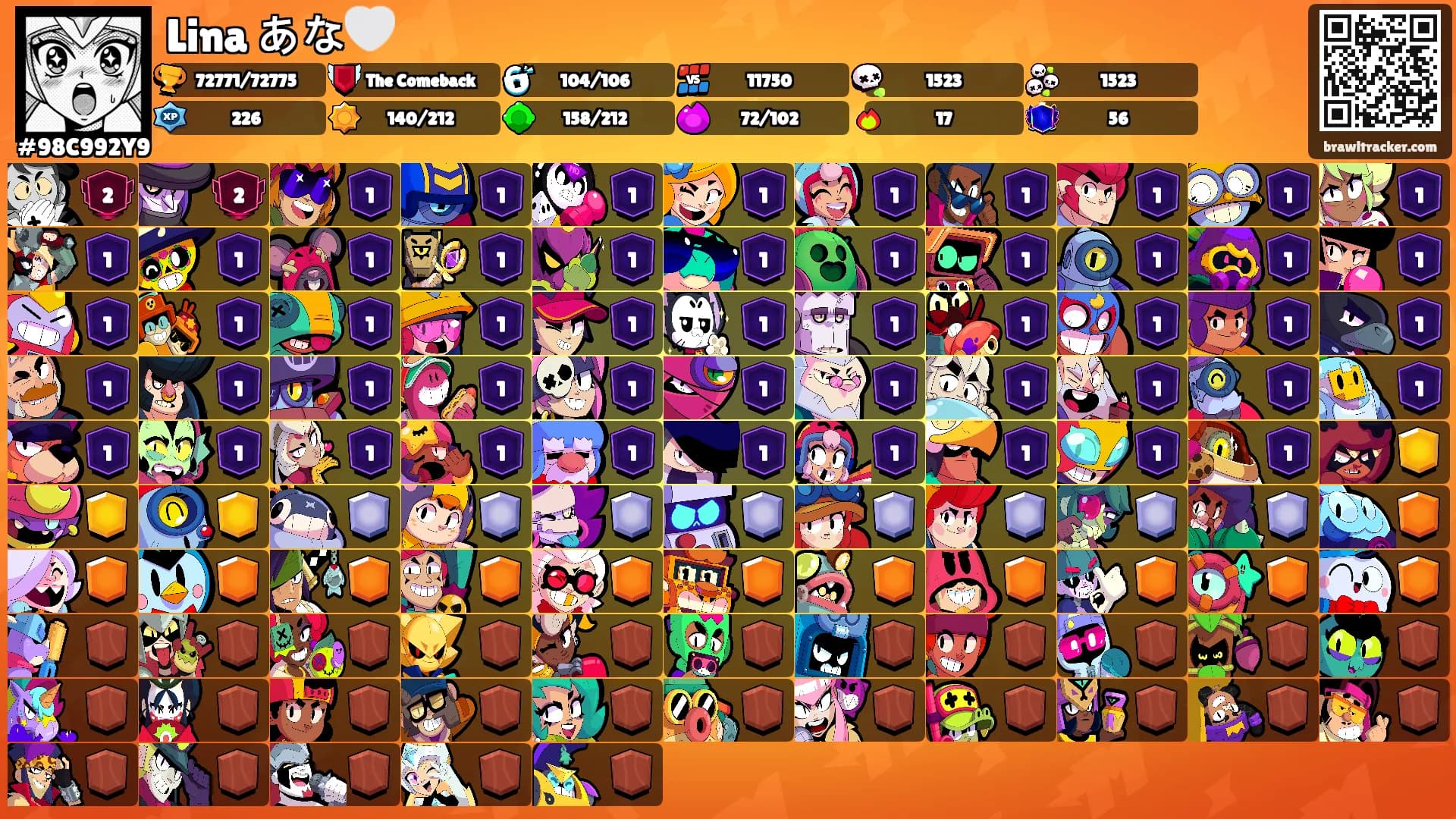 Lina あな🤍's Ranks