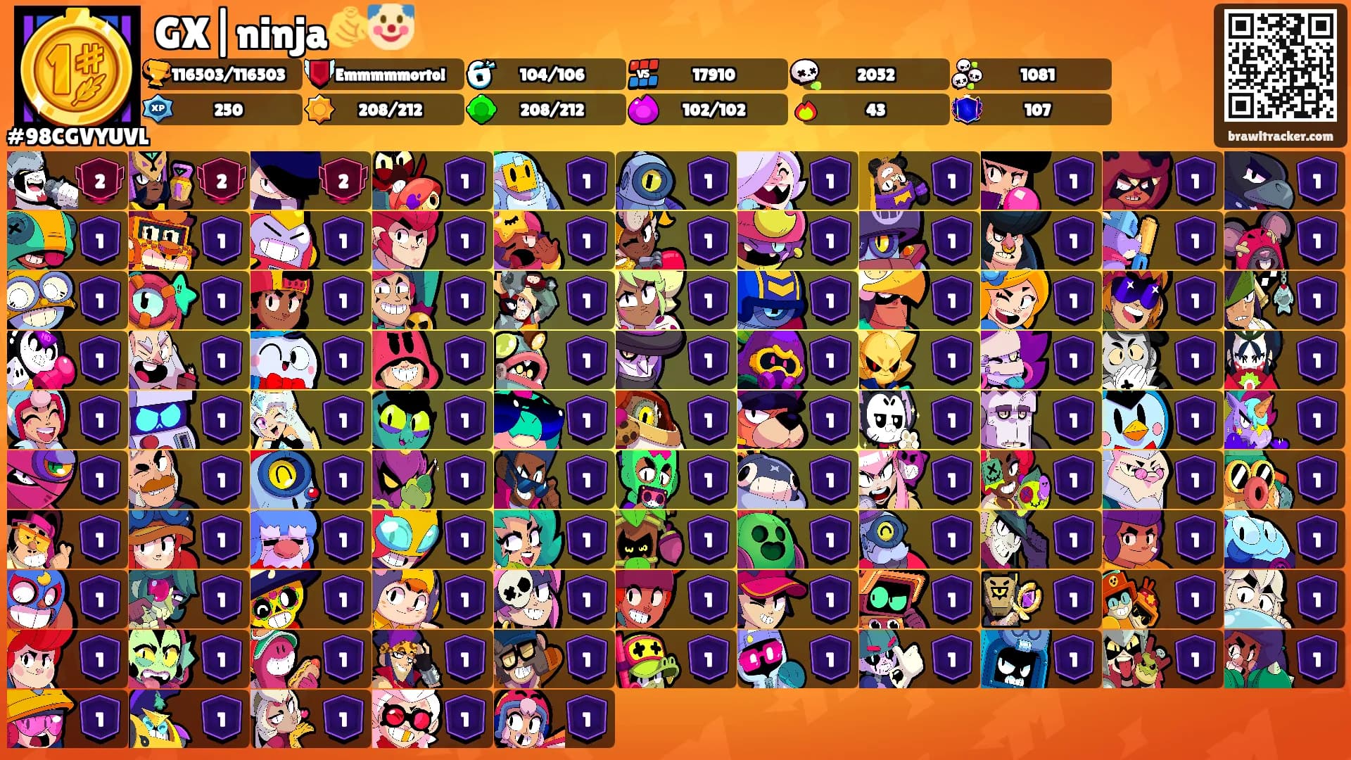 GX|ninja🫵🤡's Ranks