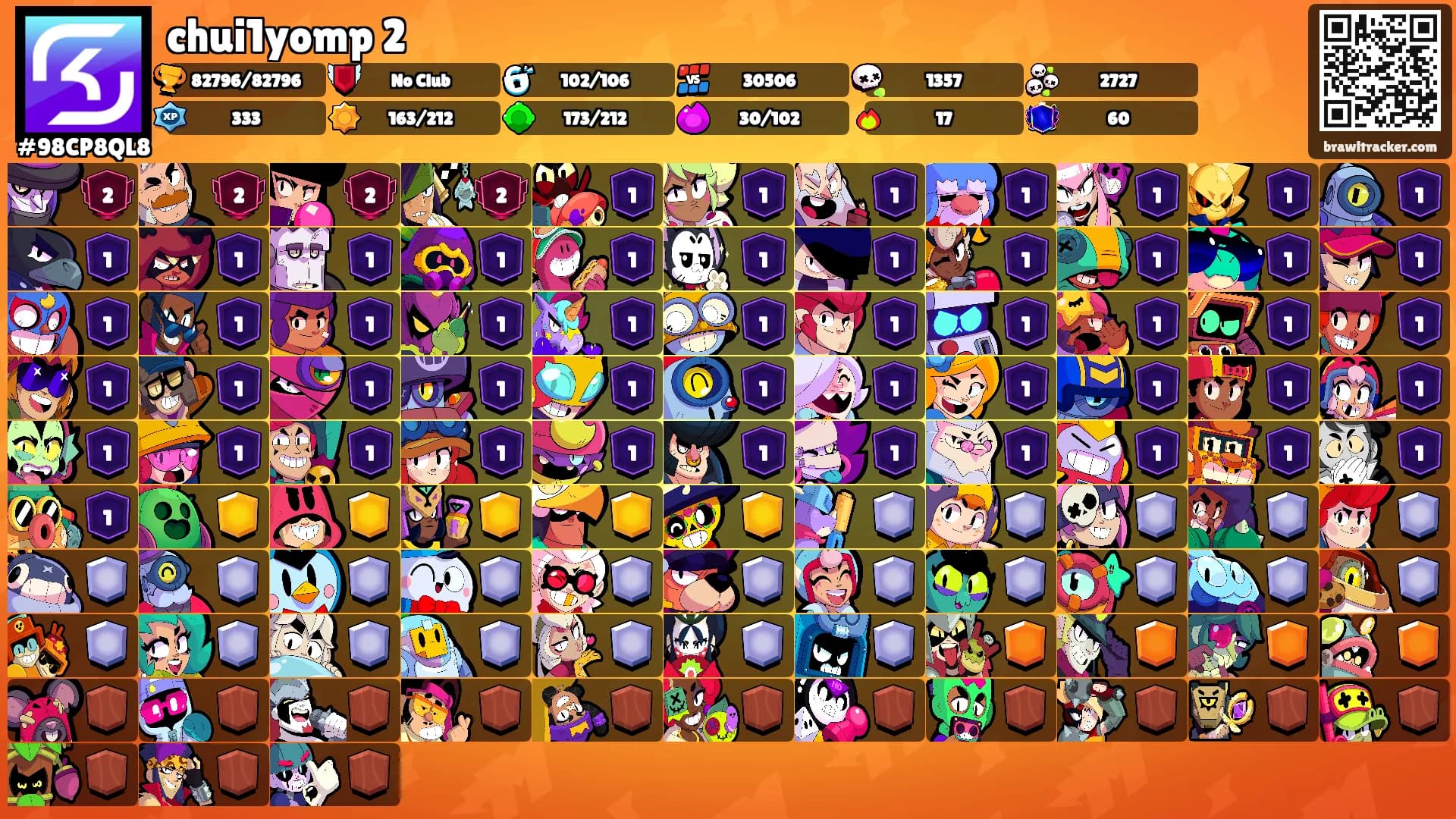 chui1yomp 2's Ranks