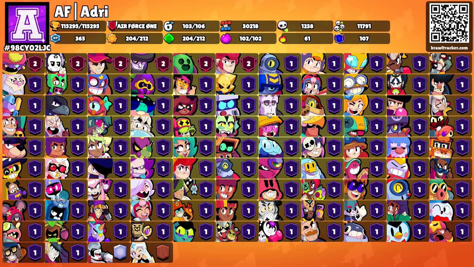 AF|Adri's Ranks