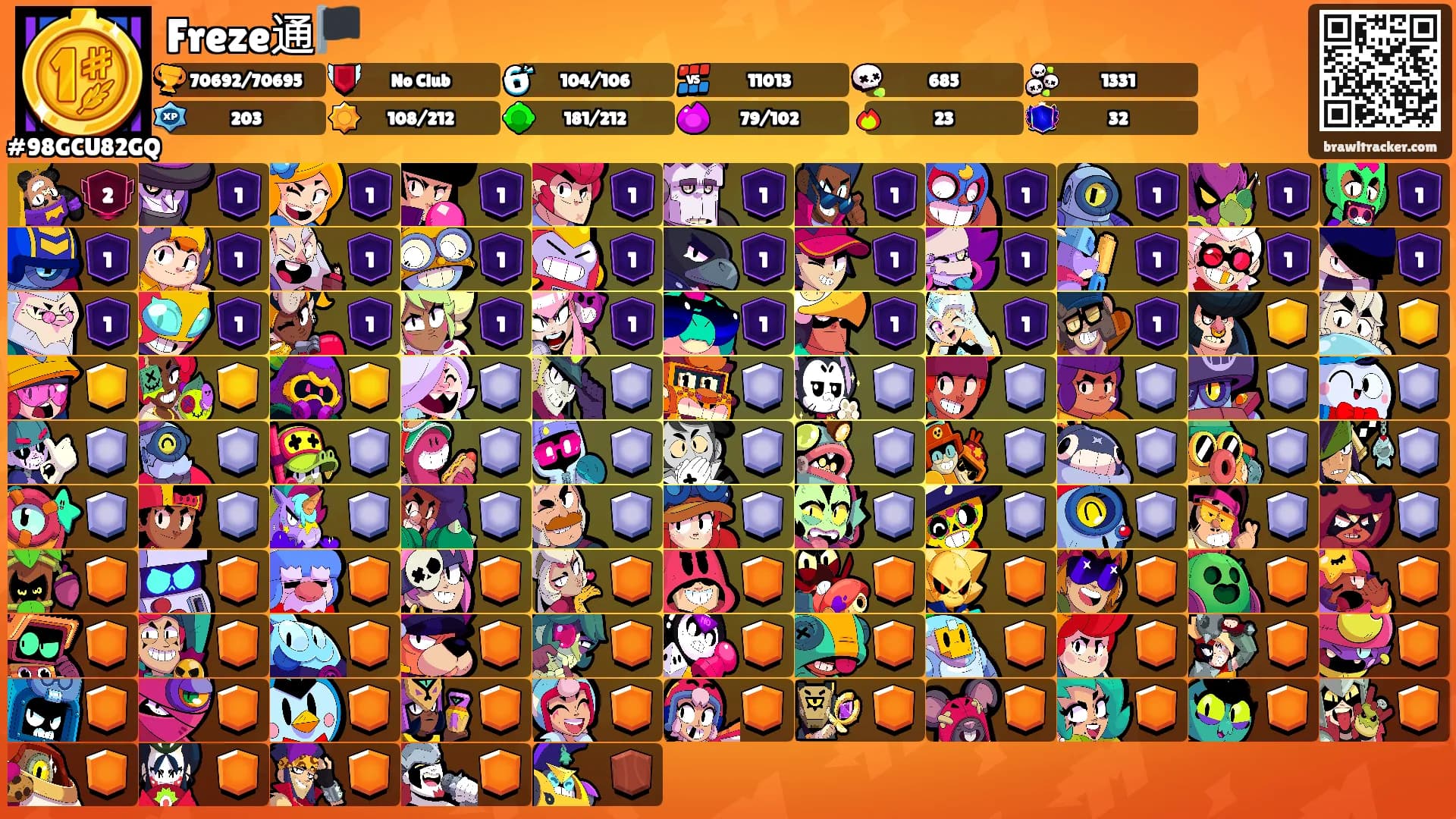 Freze通🏴's Ranks