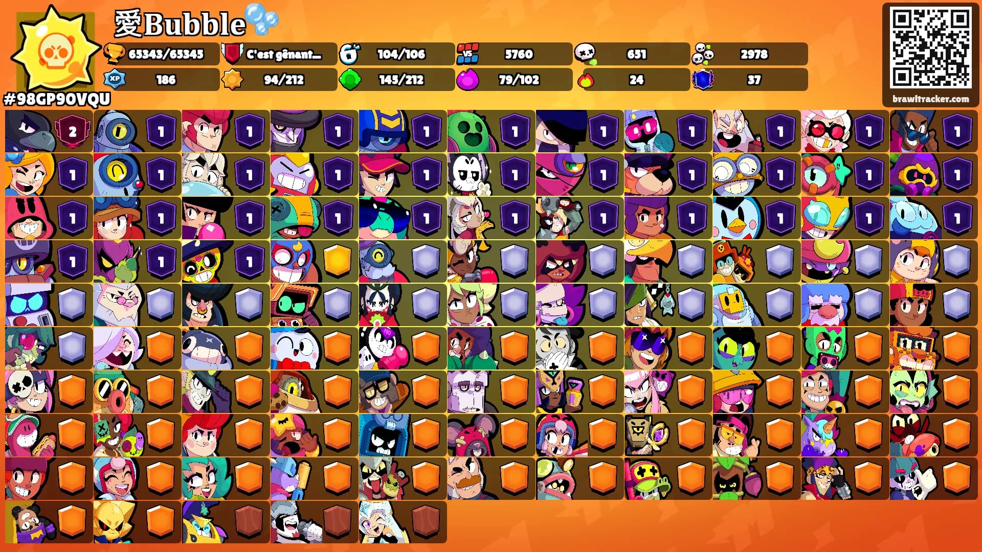 愛𝐁𝐮𝐛𝐛𝐥𝐞🫧's Ranks