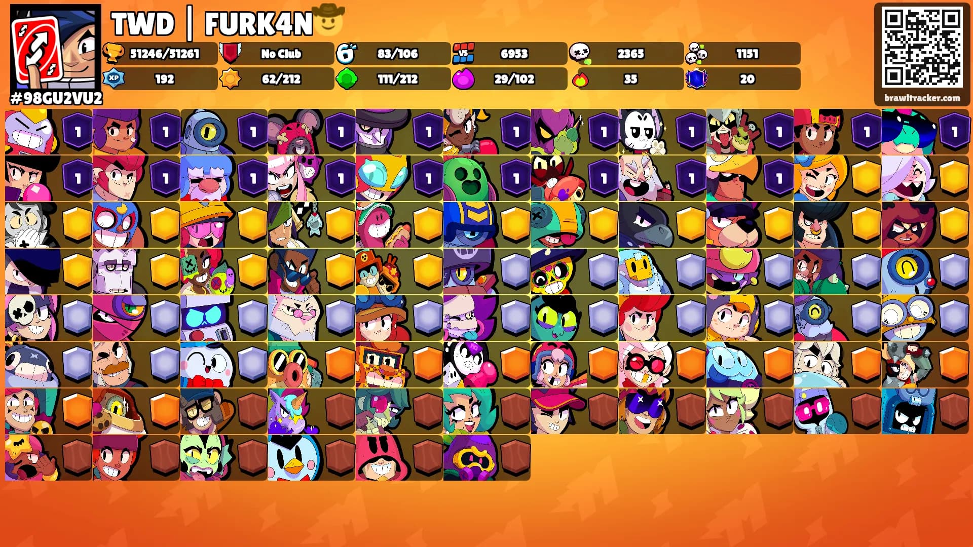 TWD | FURK4N🤠's Ranks