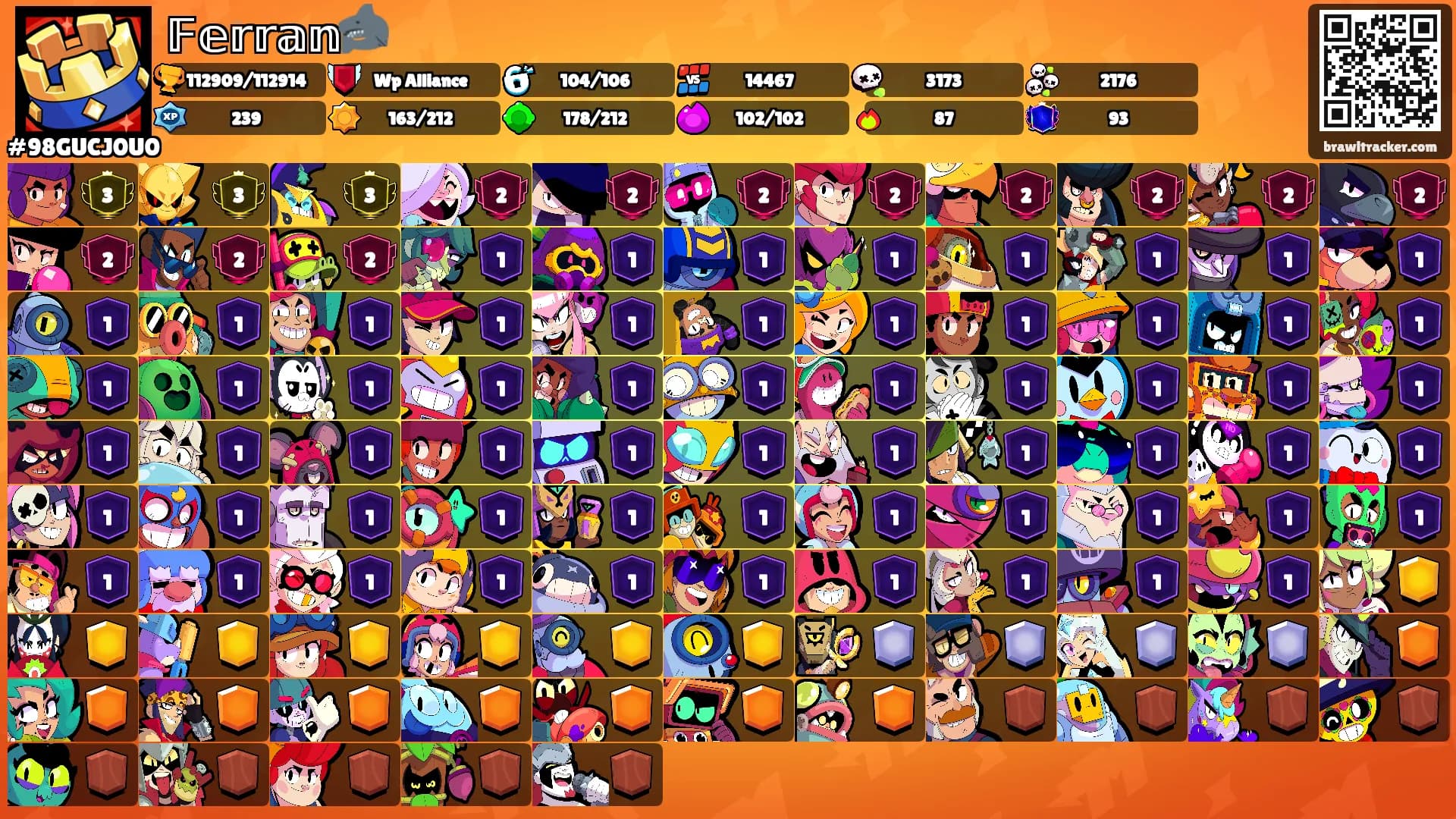 𝔽𝕖𝕣𝕣𝕒𝕟🦈's Ranks