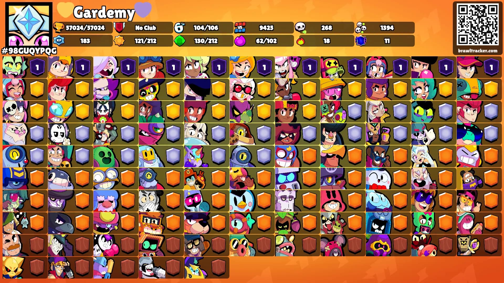 💛Gardemy💜's Ranks