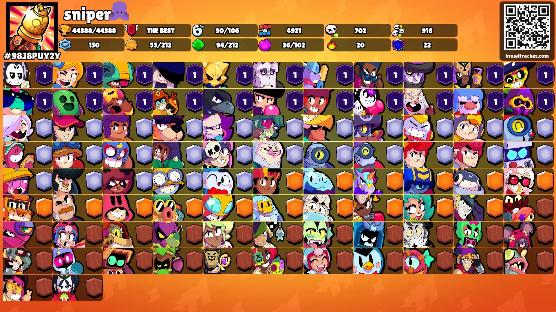 sniper🐙's Ranks