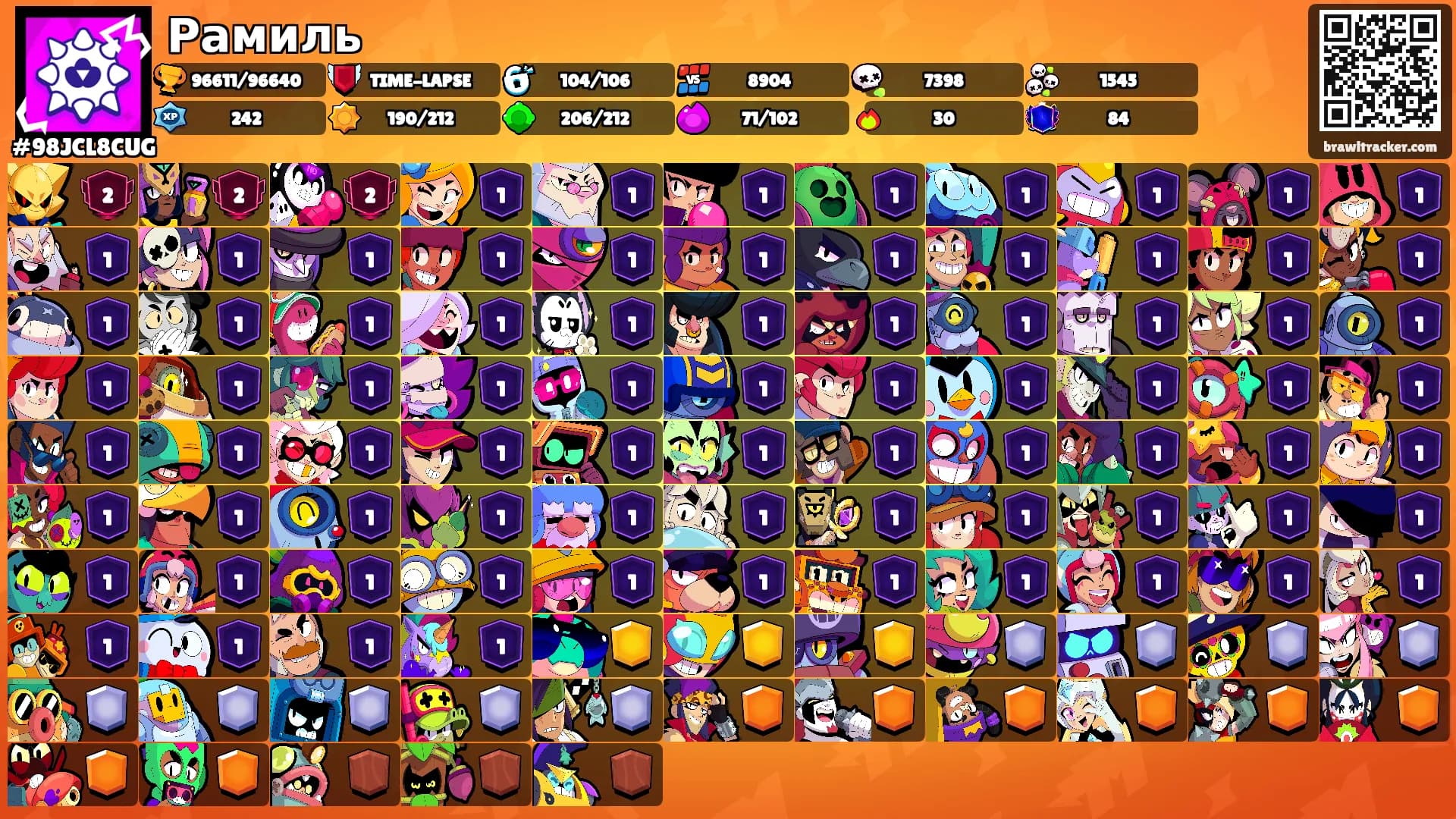 Рамиль's Ranks