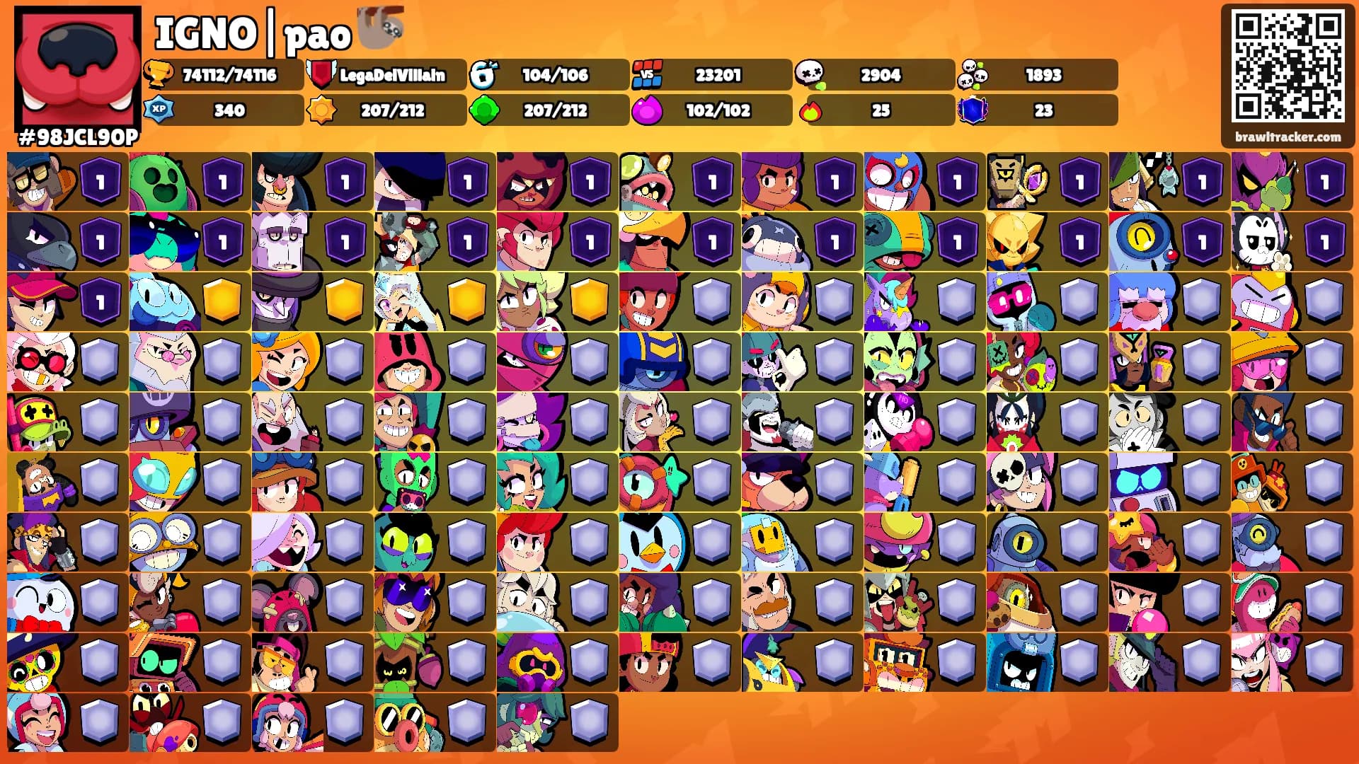 IGNO|pao 🦥's Ranks