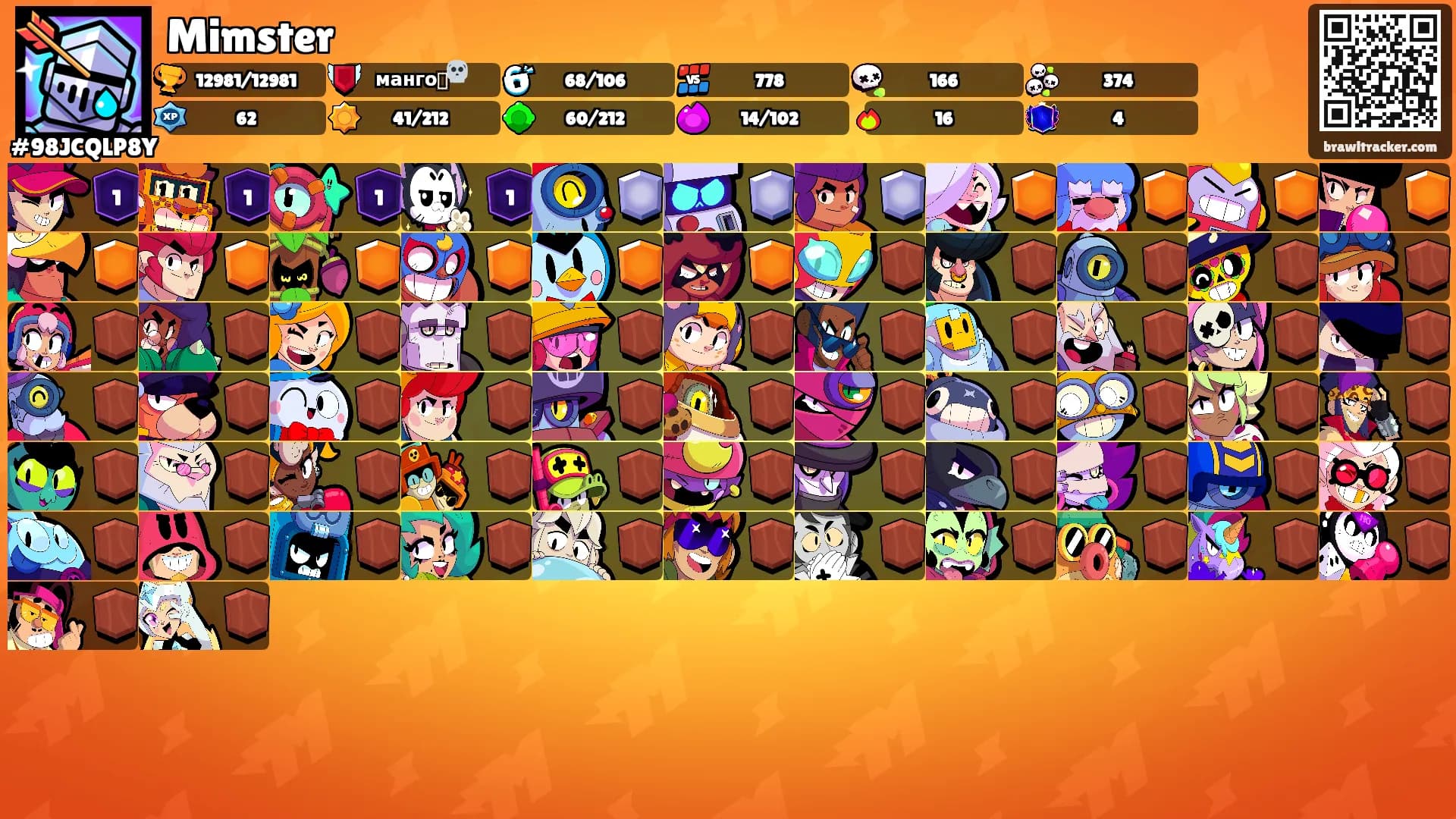 Mimster's Ranks