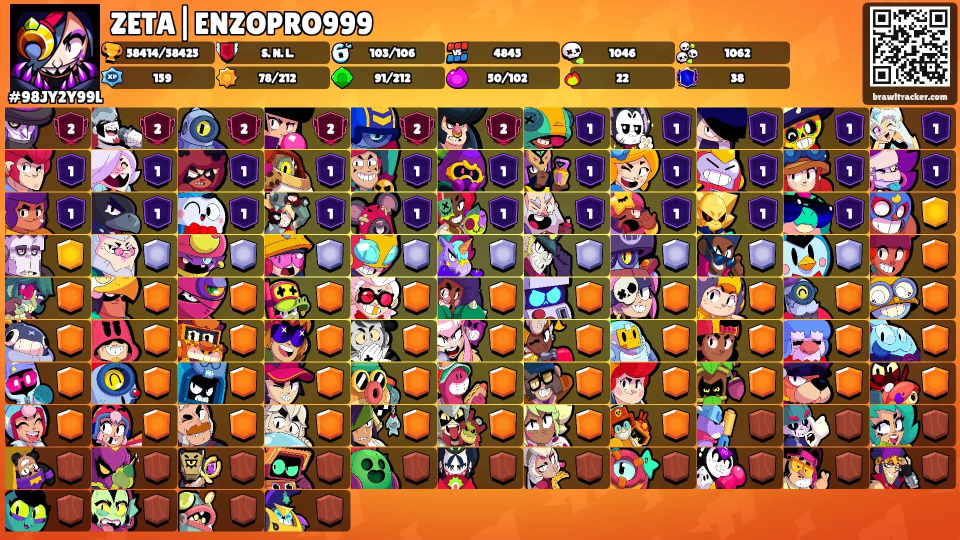 ZETA|ENZOPRO999's Ranks