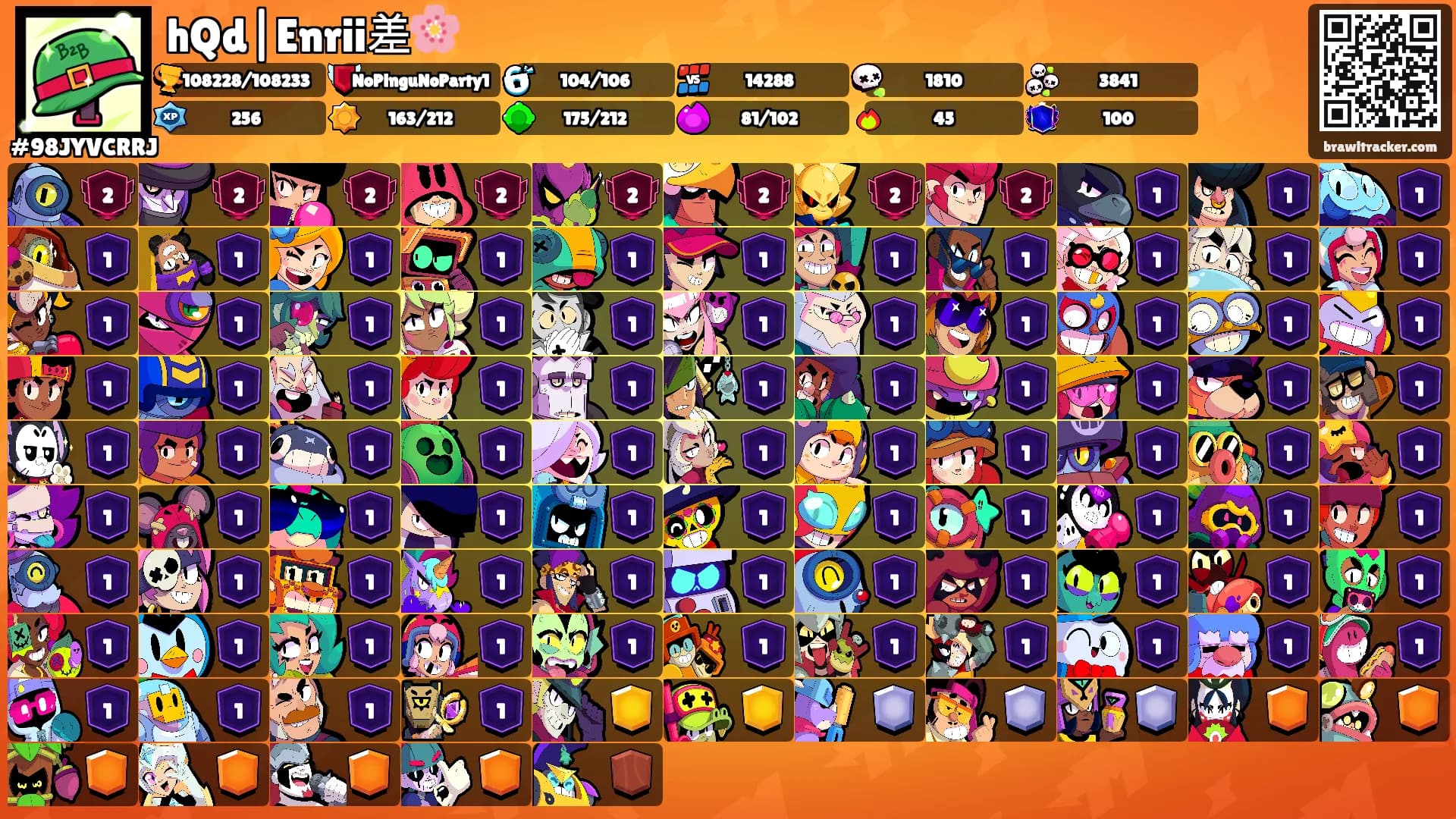 hQd|Enrii差🌸's Ranks