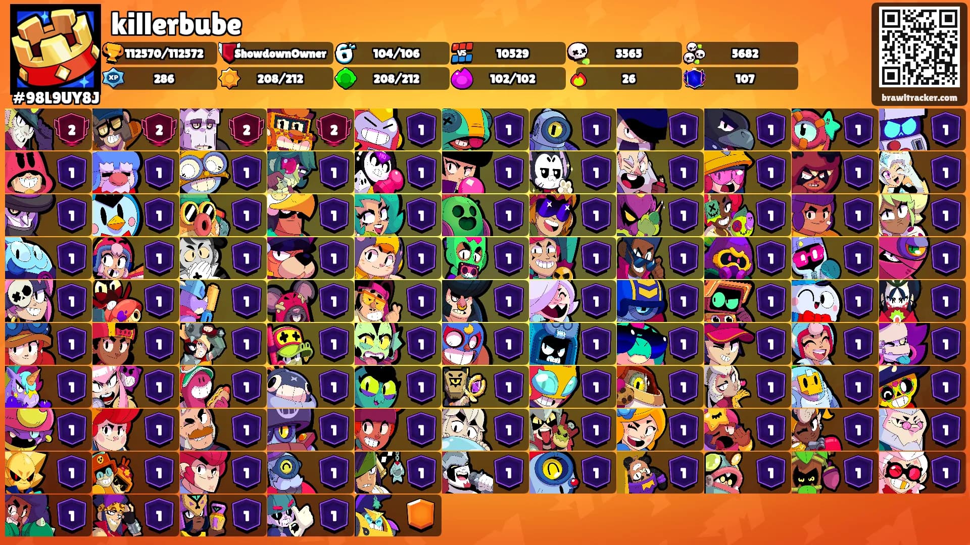killerbube's Ranks