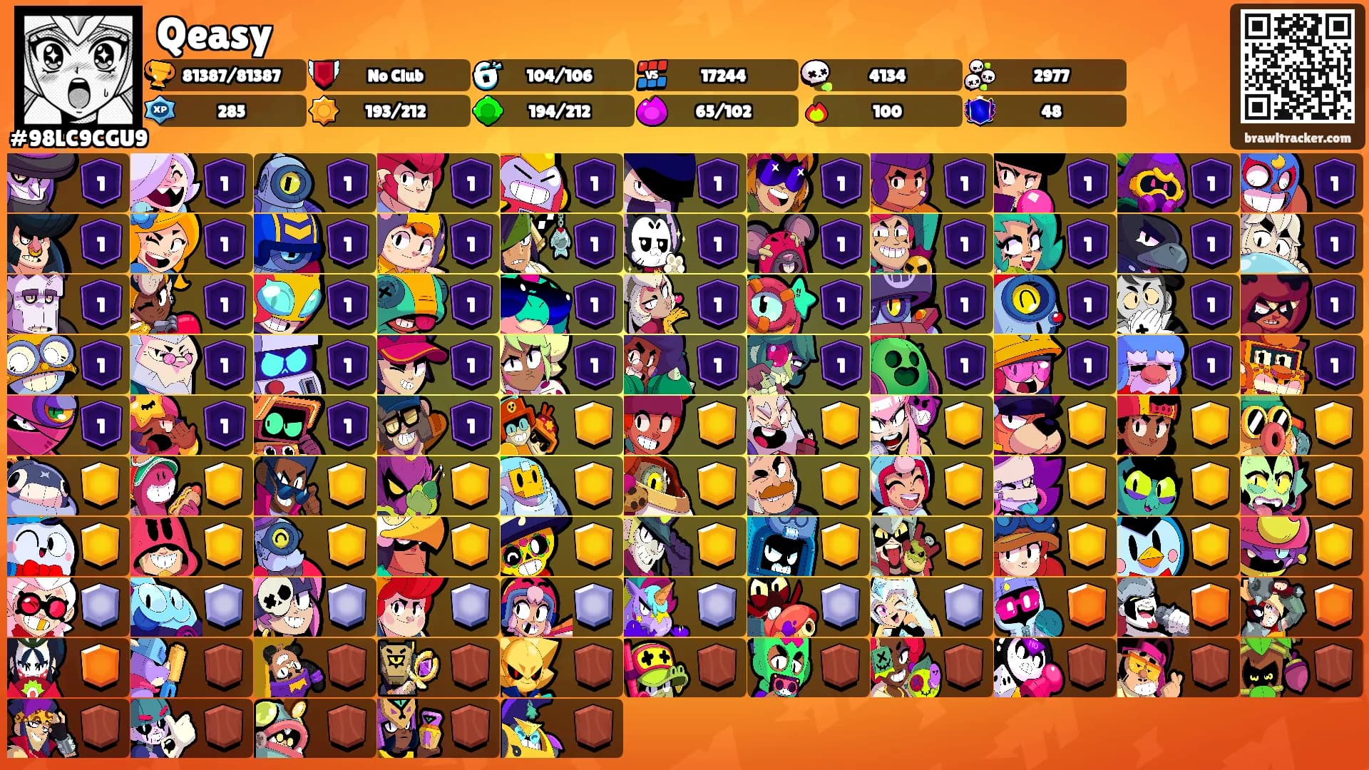 Qeasy's Ranks