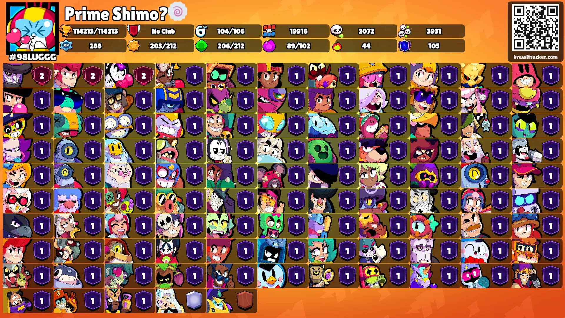 Prime Shimo?🍥's Ranks