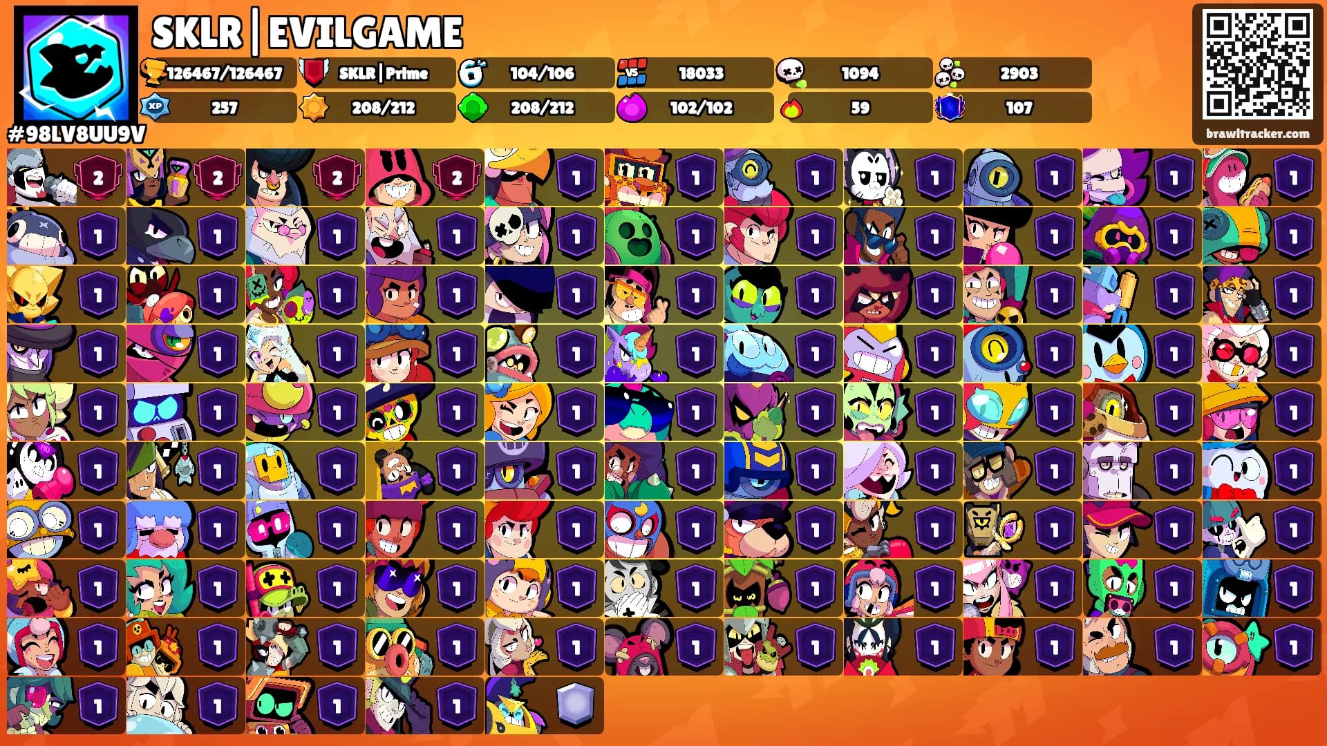 SKLR|EVILGAME's Ranks