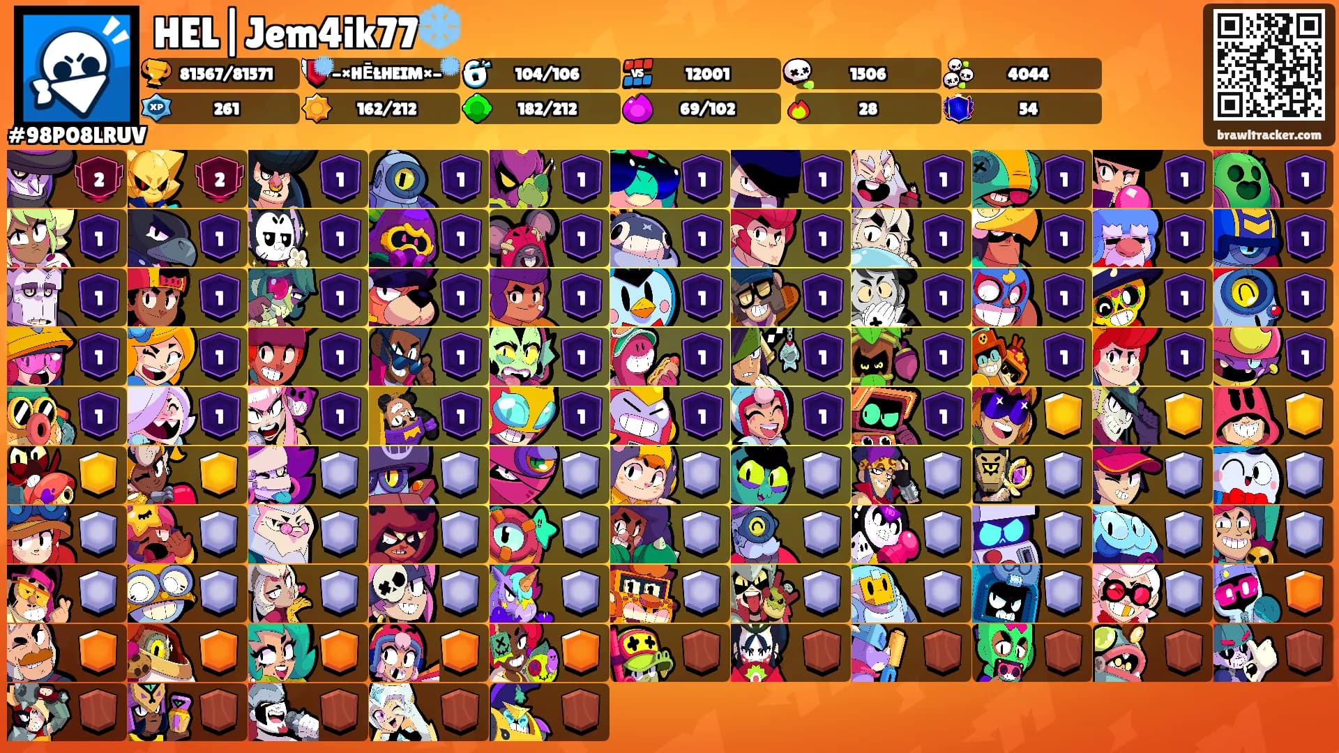 HEL|Jem4ik77❄️'s Ranks