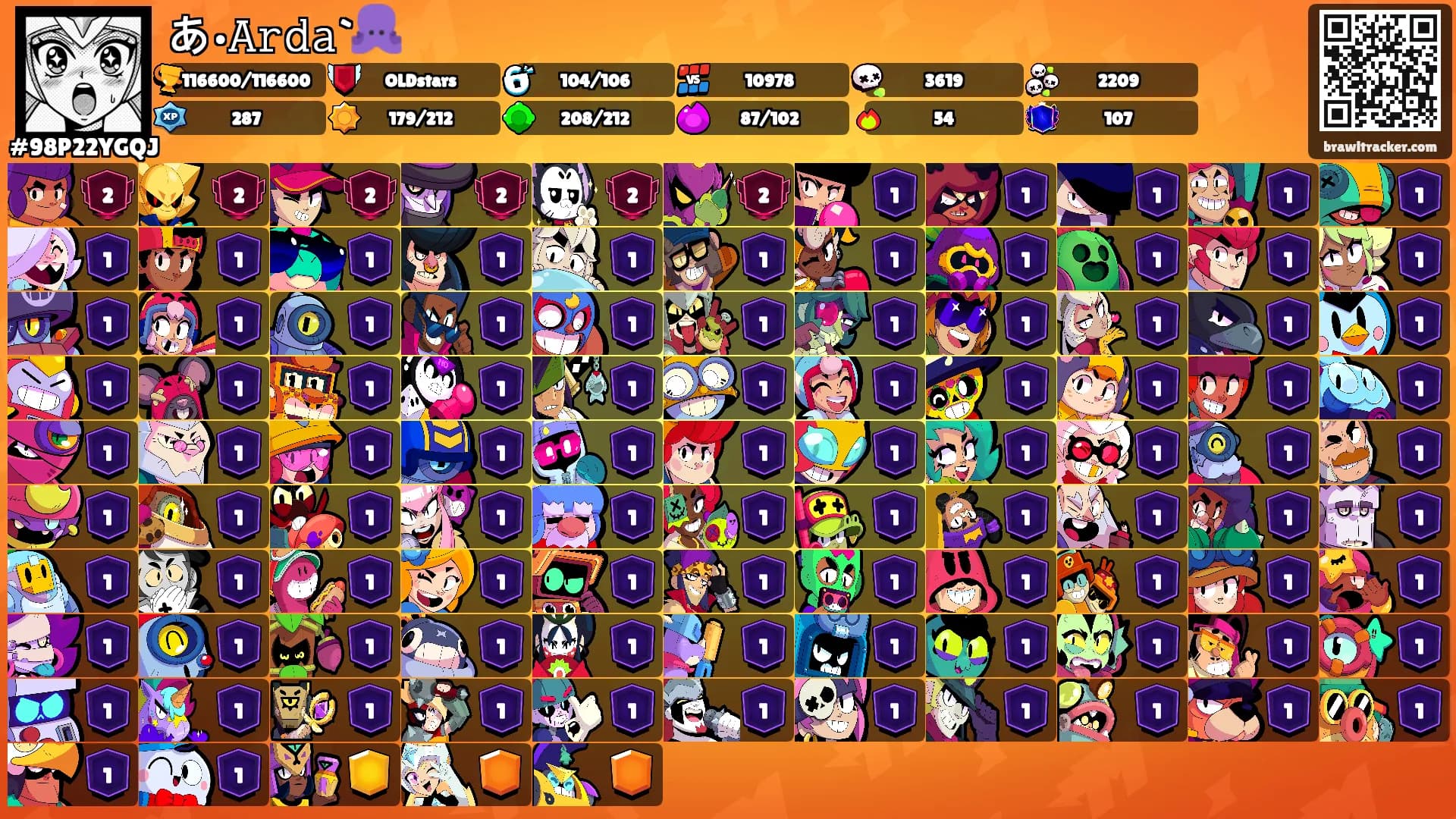 あ•𝙰𝚛𝚍𝚊`🐙's Ranks