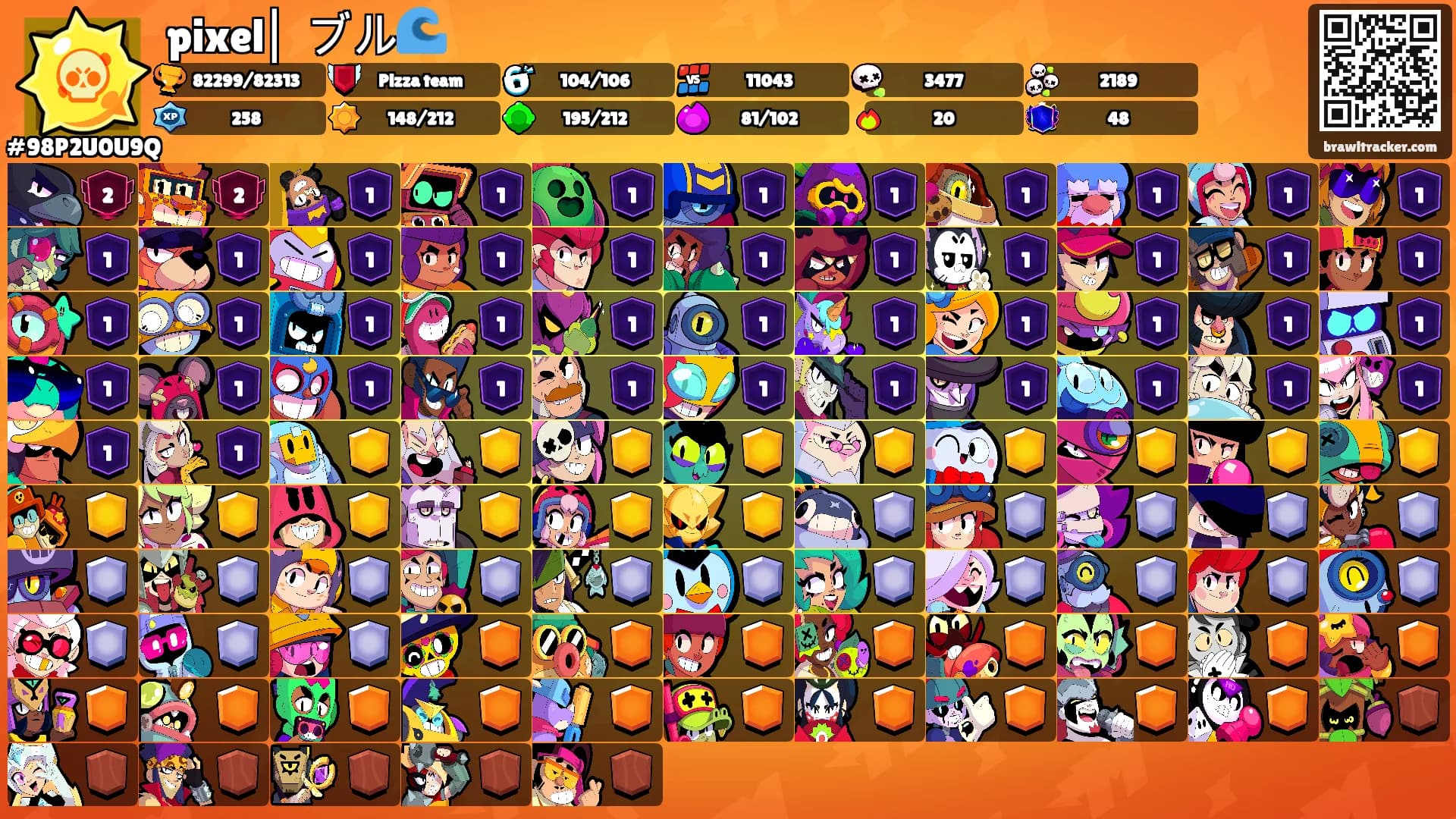 pixel ▏ブル🌊's Ranks