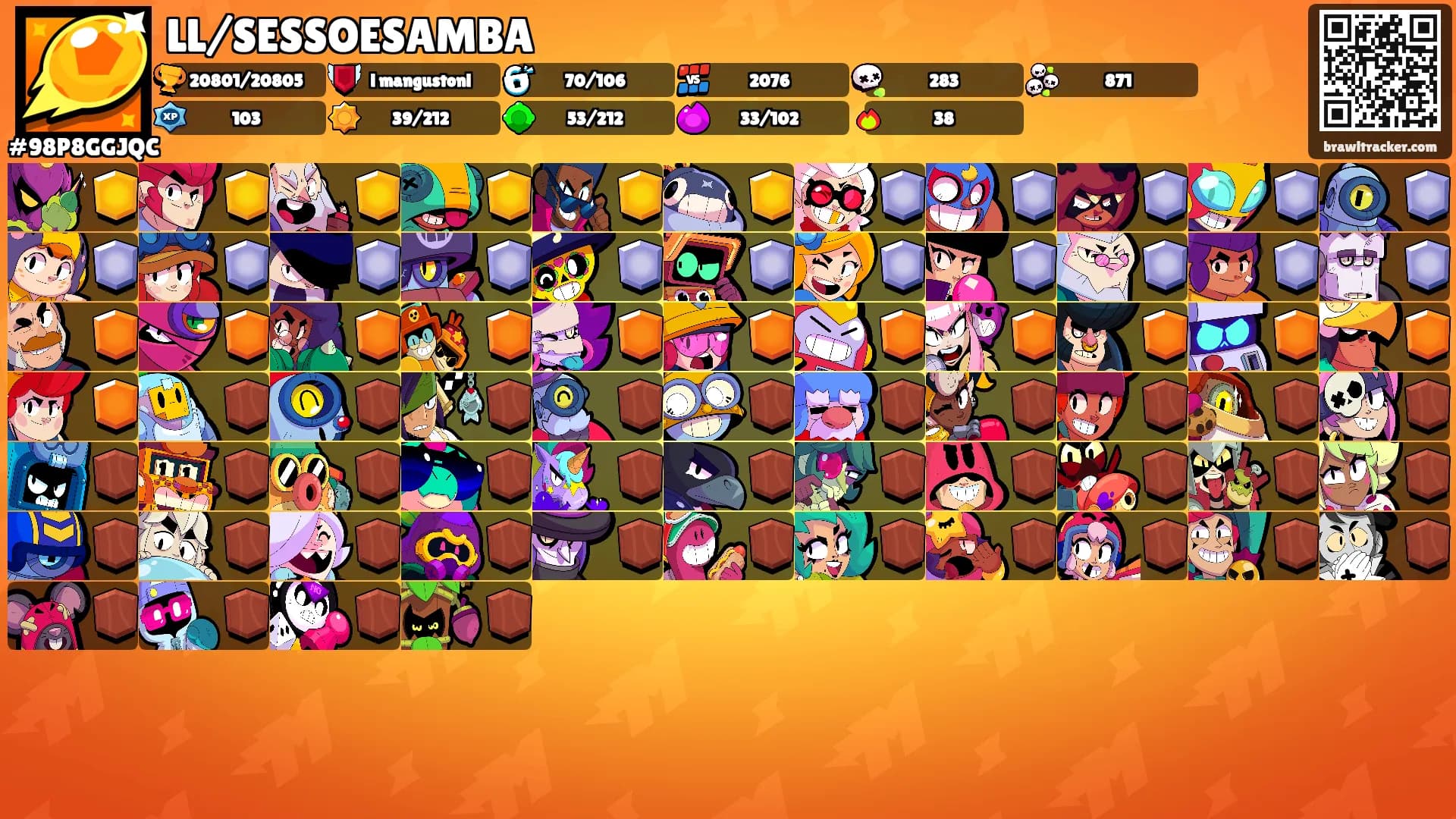 LL/SESSOESAMBA's Ranks