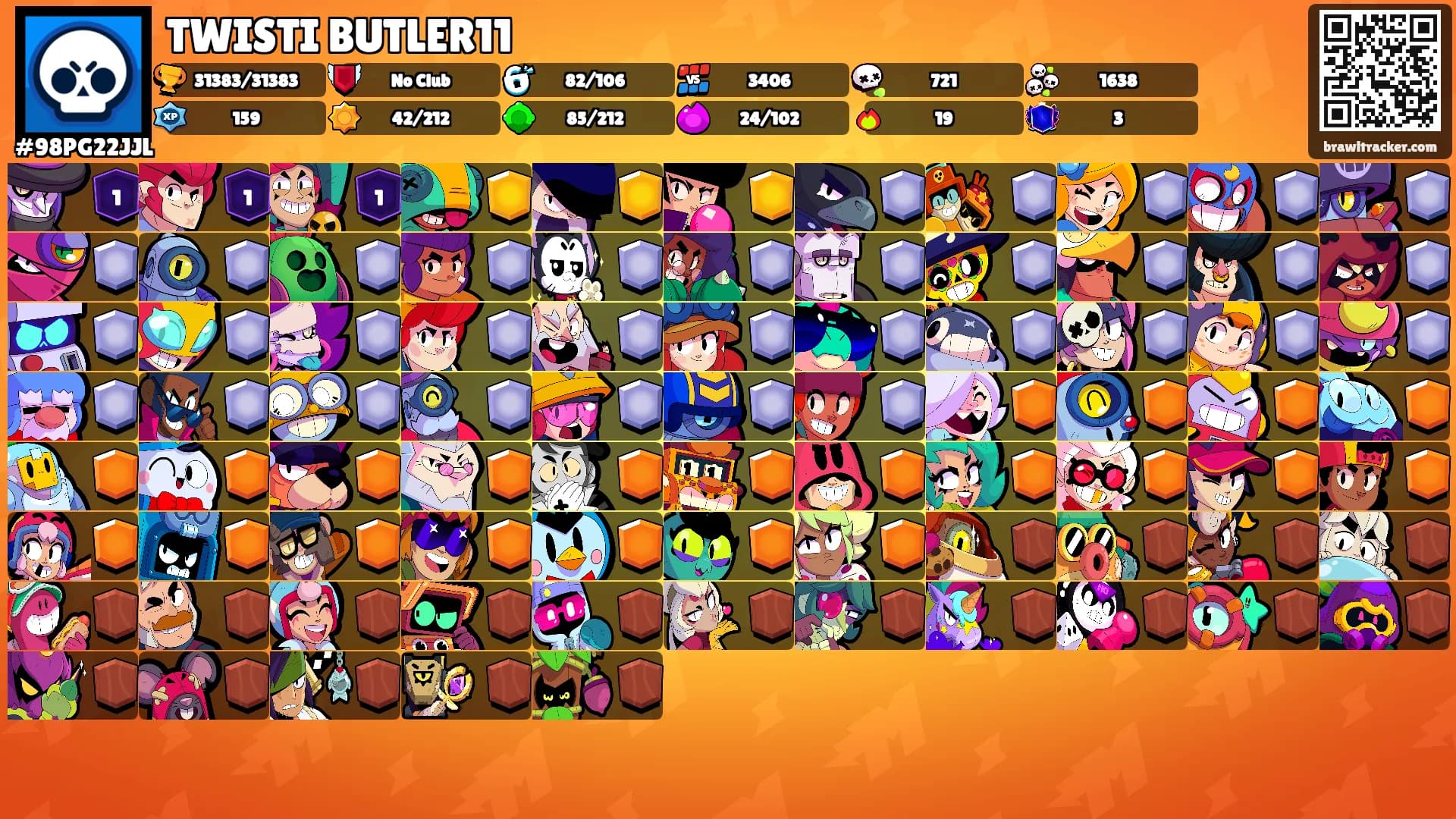TWISTI BUTLER11's Ranks