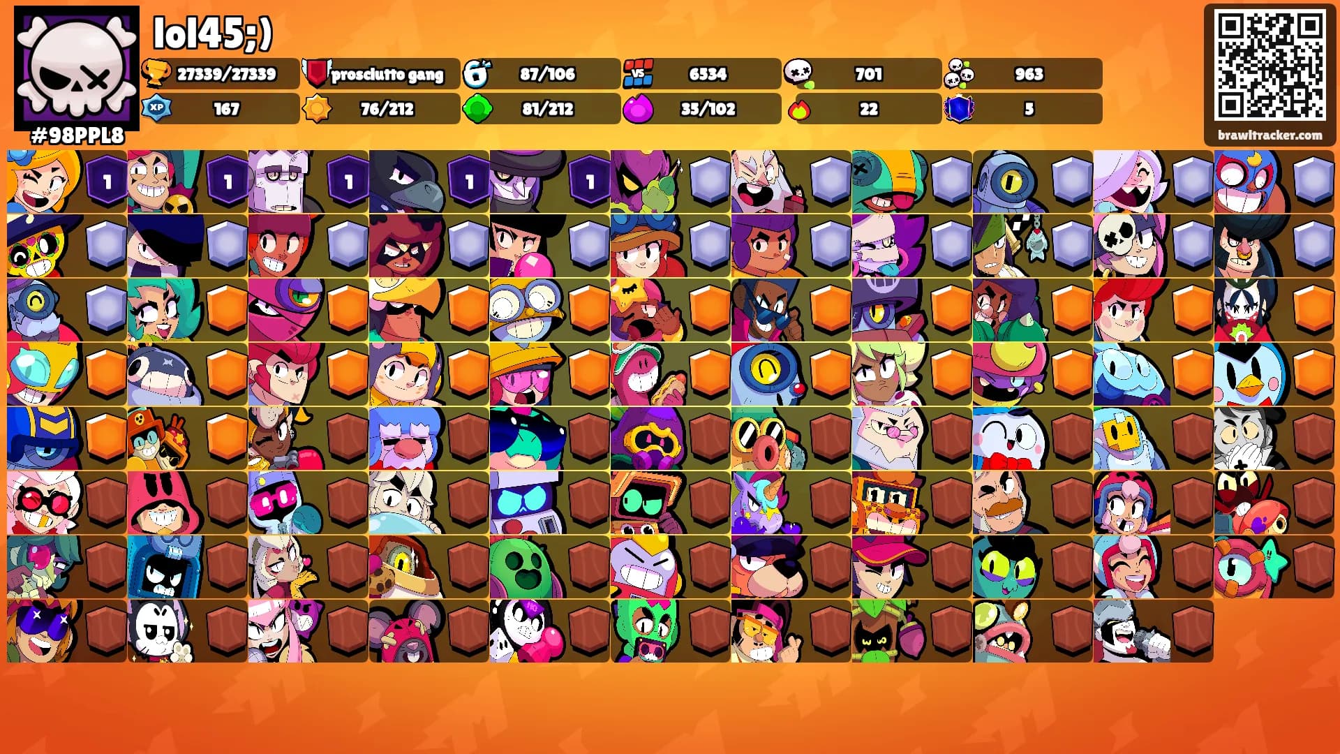 lol45;)'s Ranks