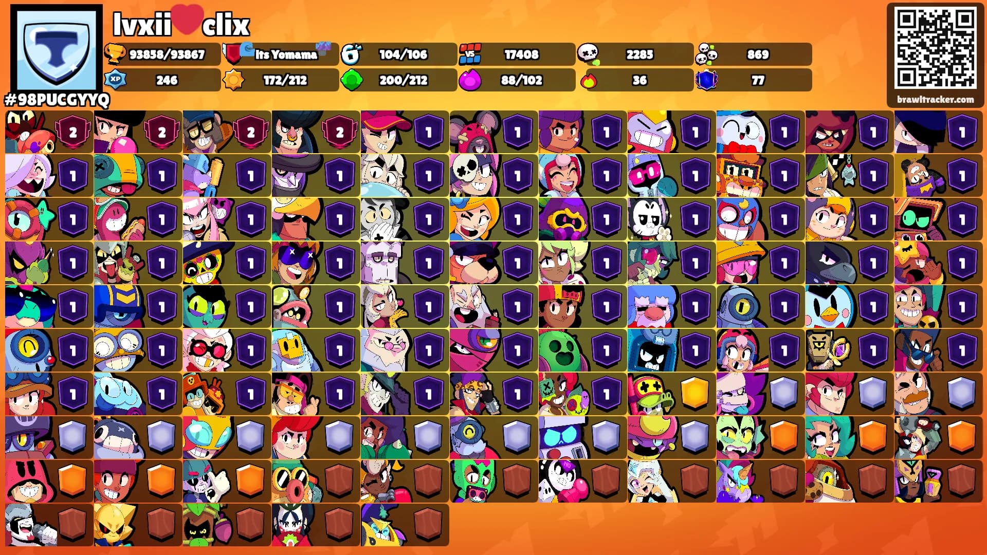 lvxii❤️clix's Ranks